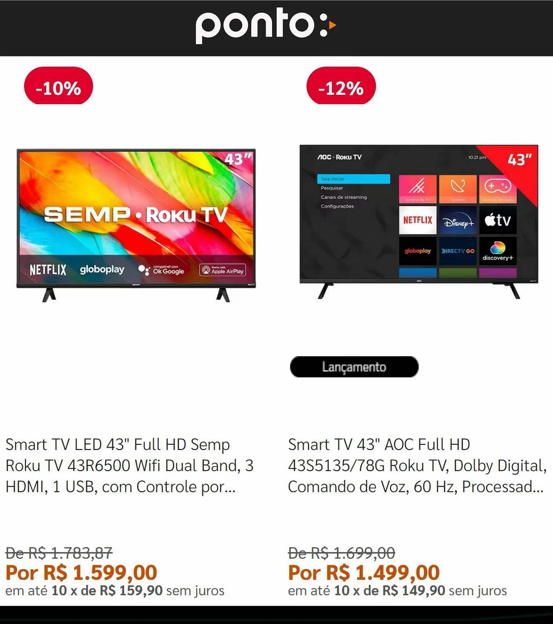 Encarte de Catálogo Pontofrio 17 de agosto até 4 de setembro 2023 - Pagina 6