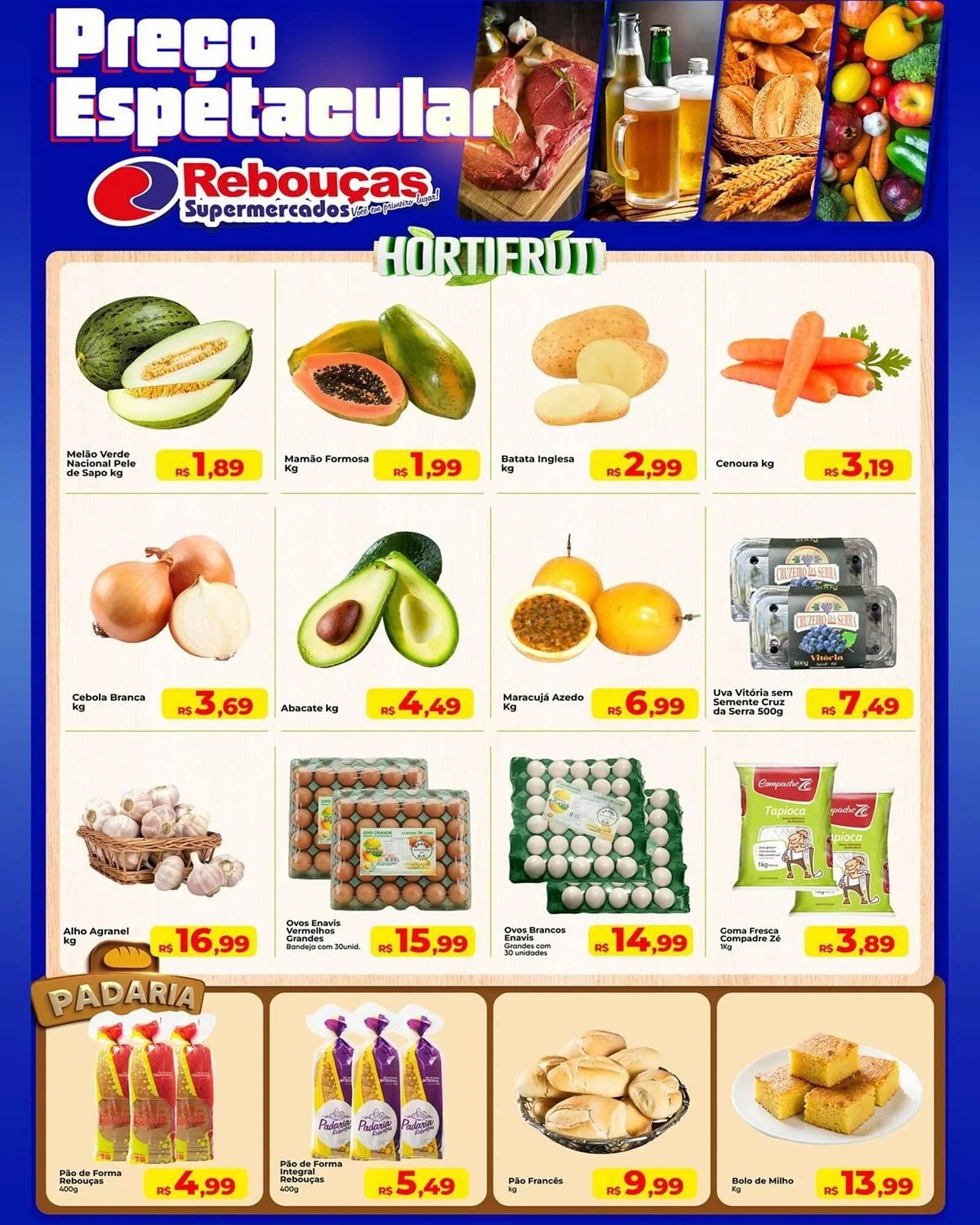 Encarte de Catálogo Rebouças Supermercados 12 de fevereiro até 18 de fevereiro 2026 - Pagina 2