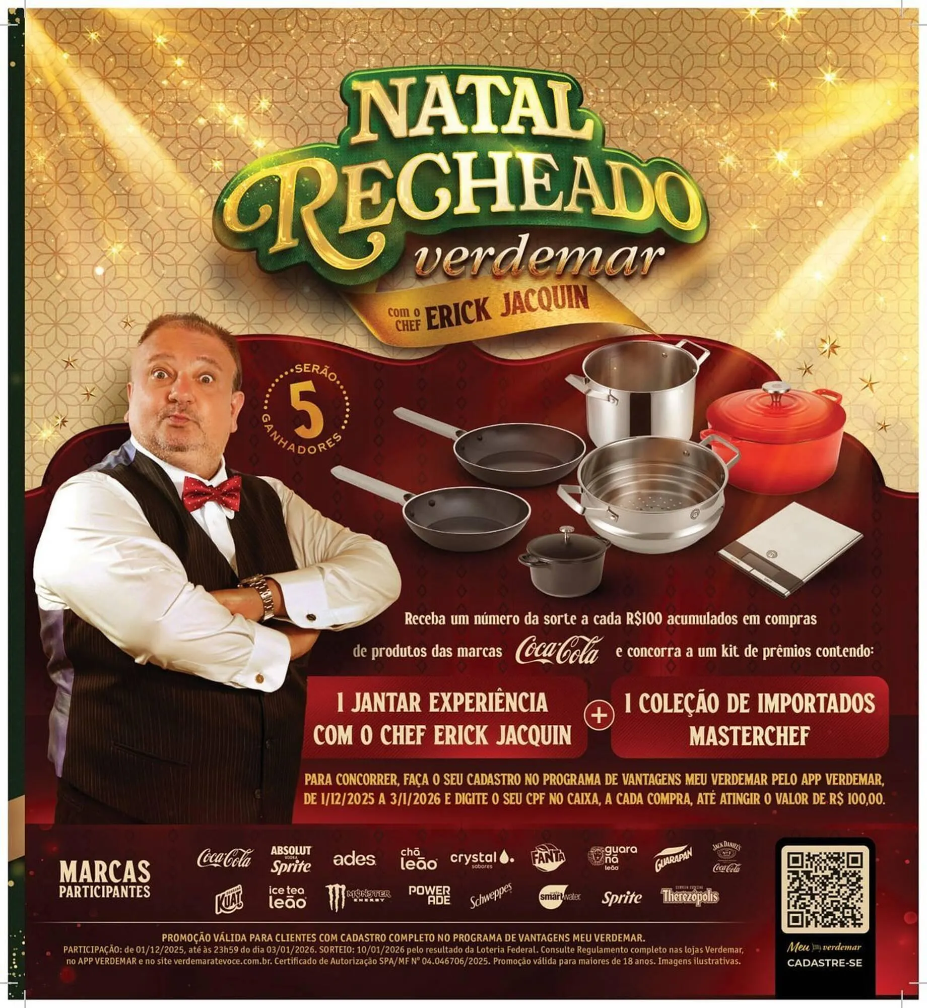 Encarte de Catálogo Verdemar Supermercado 3 de dezembro até 3 de janeiro 2026 - Pagina 5