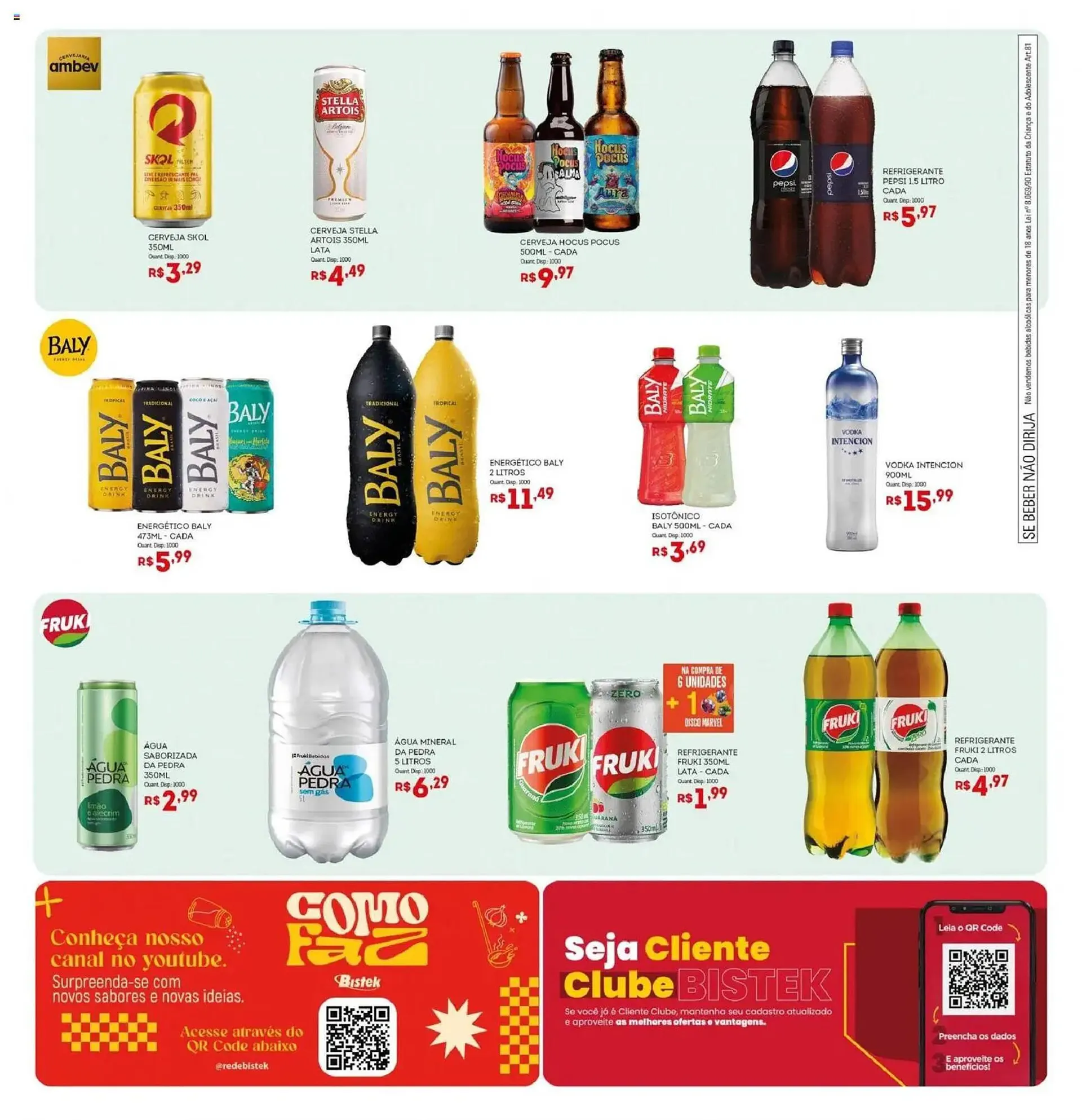 Encarte de Encarte Bistek Supermercados 6 de maio até 20 de maio 2026 - Pagina 11