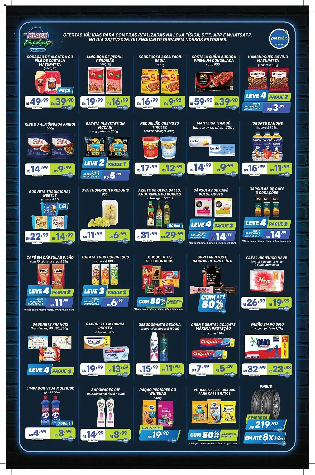 Encarte de Encarte Prezunic 28 de novembro até 29 de novembro 2025 - Pagina 2