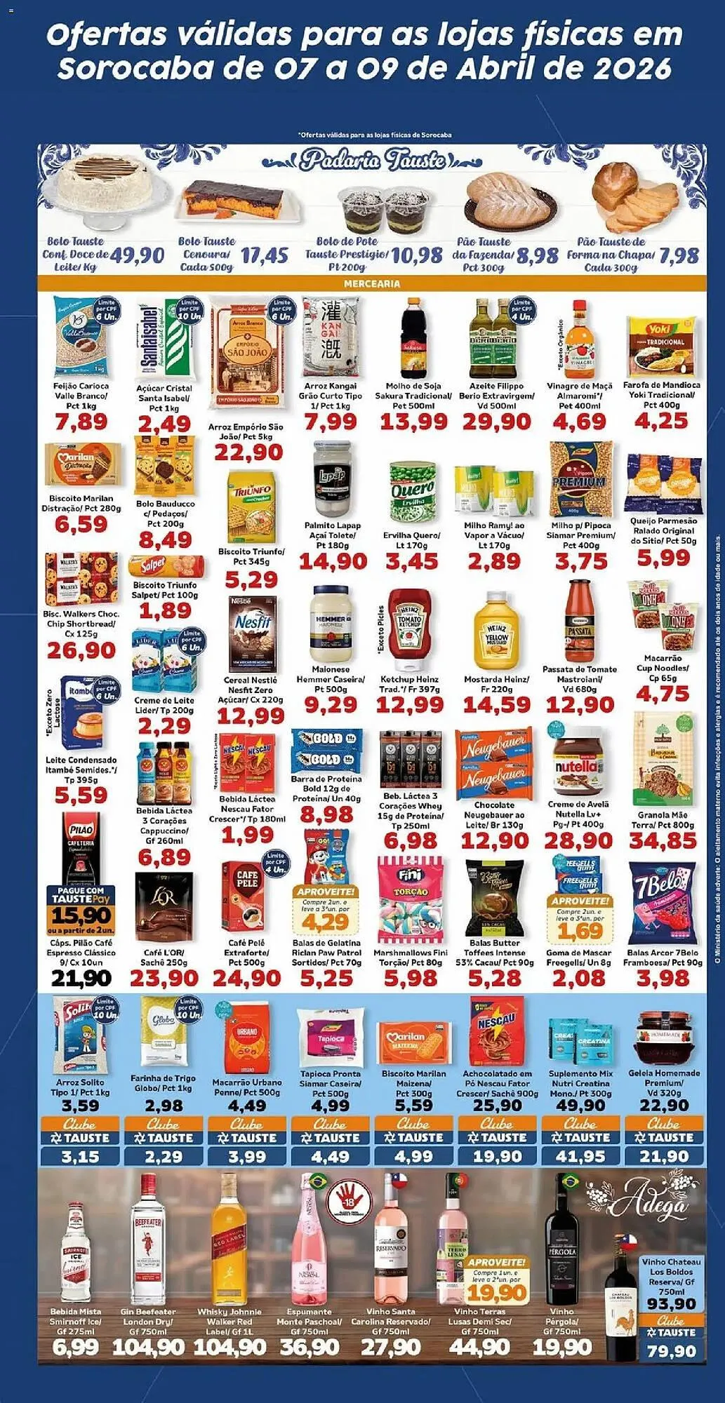 Encarte de Catálogo Supermercados Tauste 7 de abril até 10 de abril 2026 - Pagina 3
