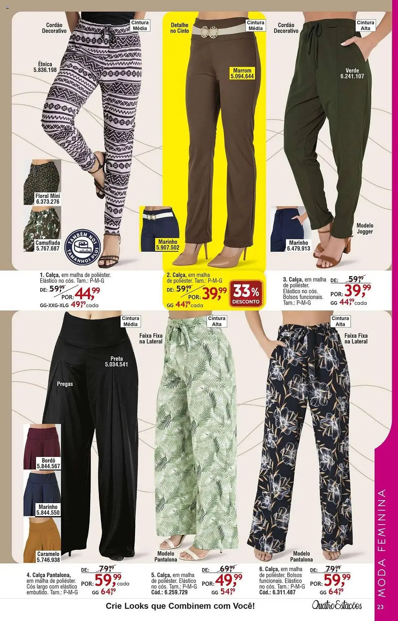 Encarte de Catálogo Quatro Estações 14 de abril até 31 de julho 2025 - Pagina 19