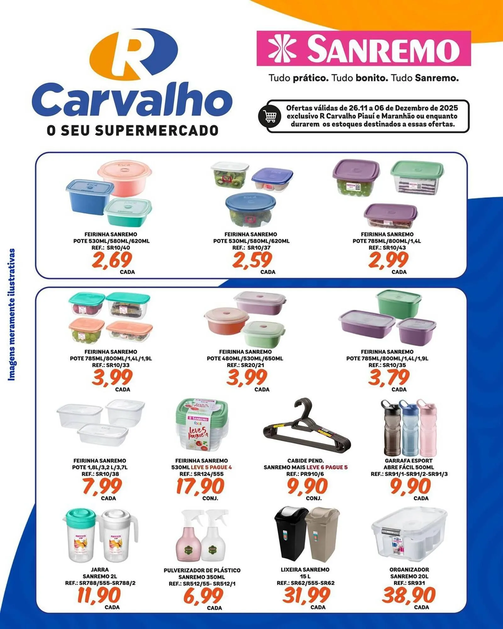 Encarte de Catálogo Carvalho Supermercado 26 de novembro até 6 de dezembro 2025 - Pagina 1