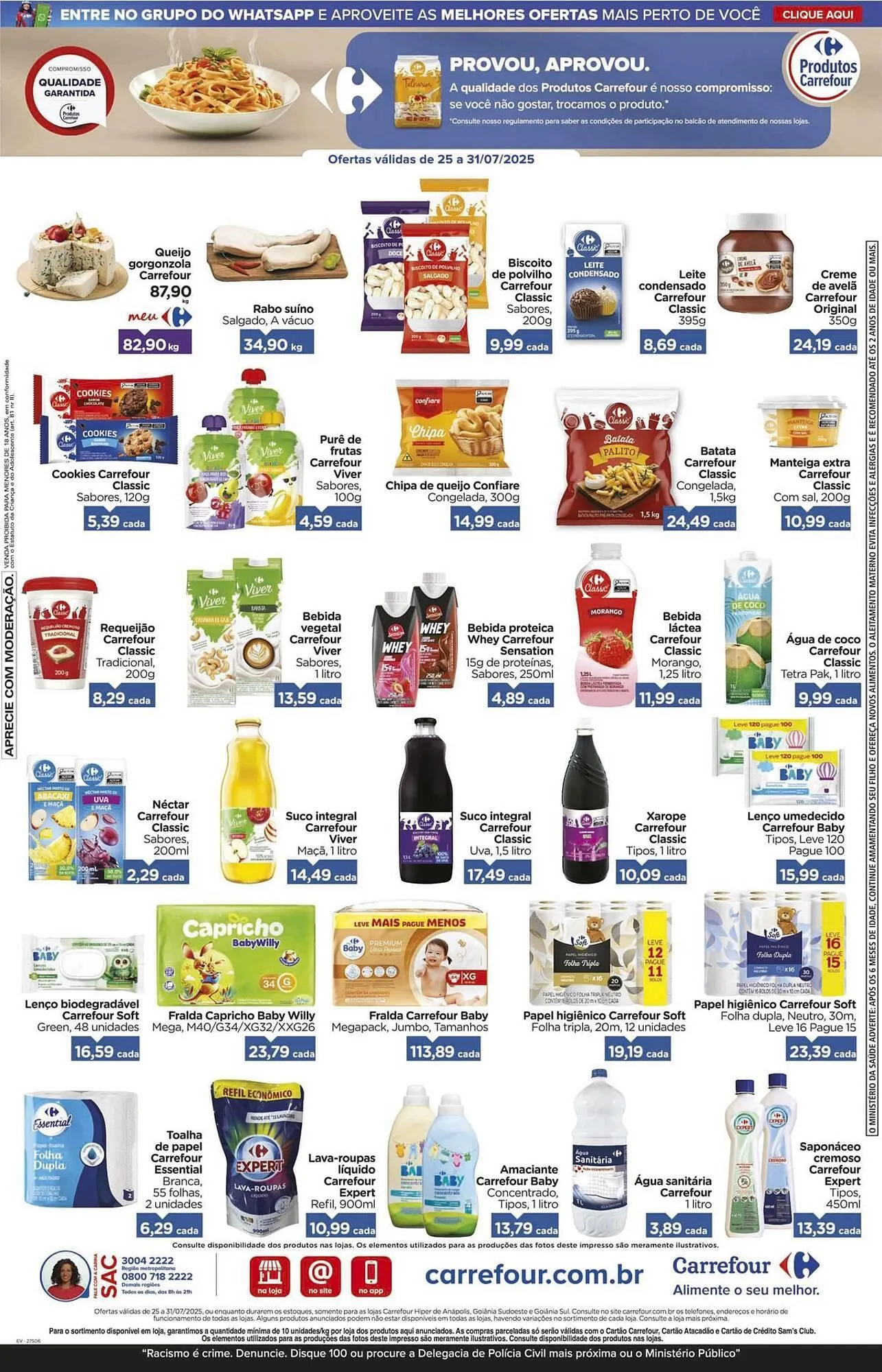 Encarte de Catálogo Carrefour 25 de julho até 31 de julho 2025 - Pagina 10