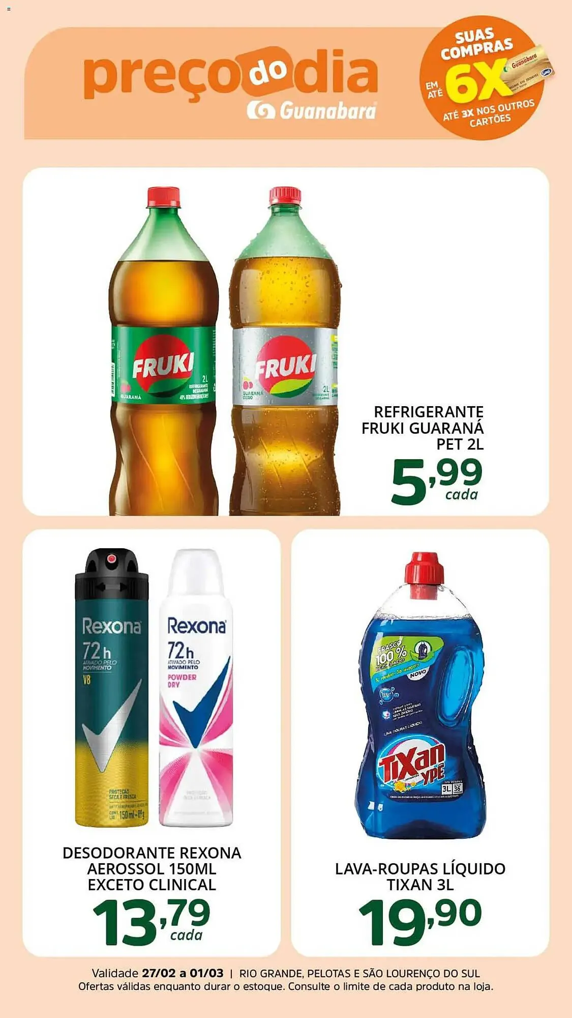 Encarte de Encarte Supermercados Guanabara 27 de fevereiro até 1 de março 2026 - Pagina 4