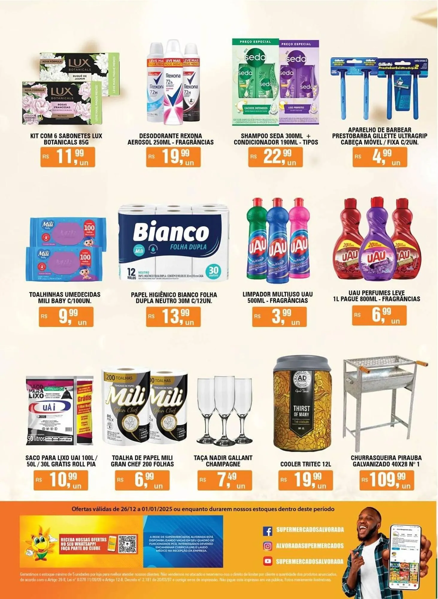 Encarte de Catálogo Alvorada Supermercados 27 de dezembro até 1 de janeiro 2025 - Pagina 4