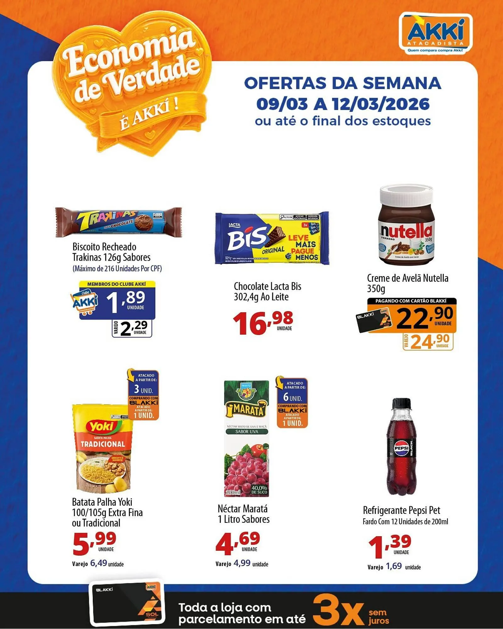 Encarte de Folheto Akki Atacadista 9 de março até 12 de março 2026 - Pagina 5