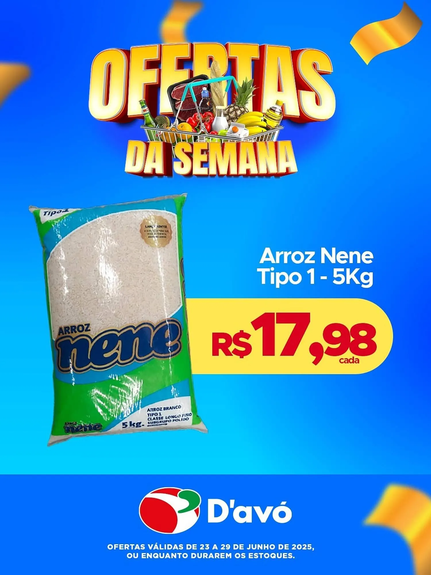 Encarte de Catálogo D'avó Supermercado 28 de junho até 29 de junho 2025 - Pagina 1