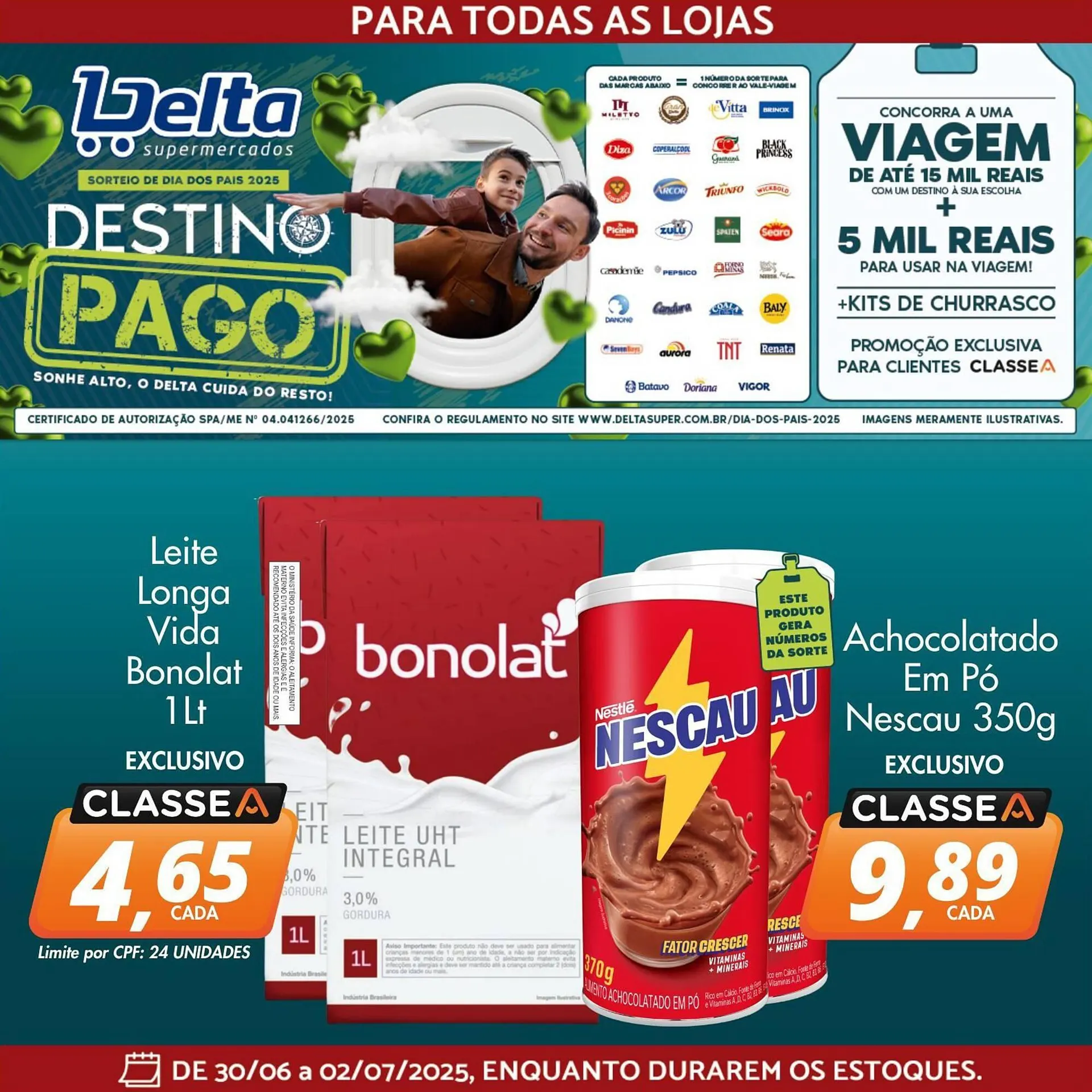 Encarte de Catálogo Delta Supermercados 30 de junho até 2 de julho 2025 - Pagina 3