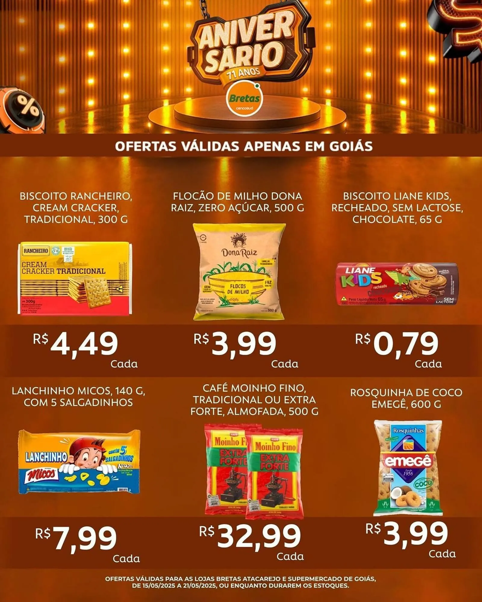 Encarte de Catálogo Supermercados Bretas 15 de maio até 21 de maio 2025 - Pagina 5