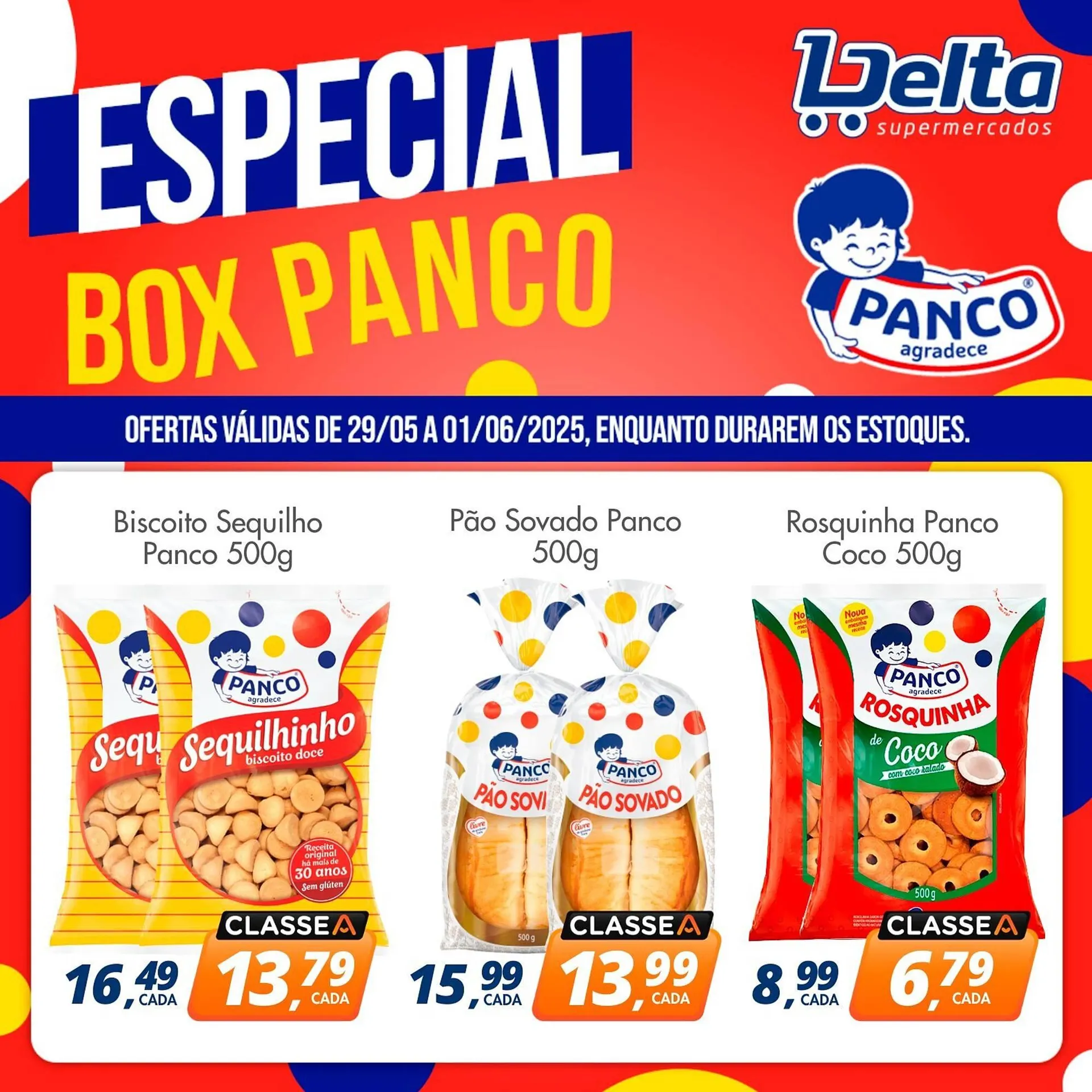 Encarte de Catálogo Delta Supermercados 29 de maio até 1 de junho 2025 - Pagina 1