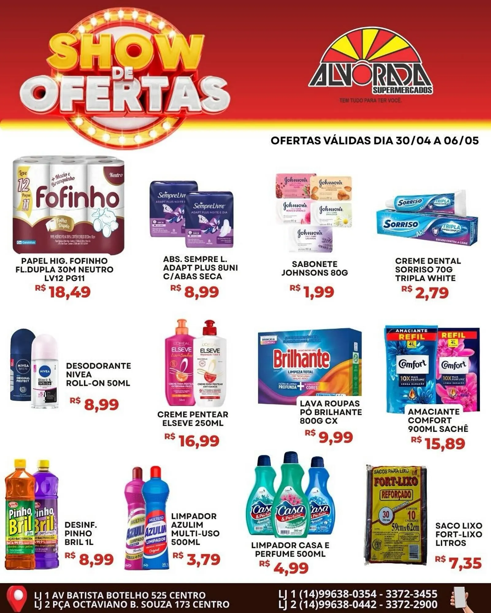 Encarte de Catálogo Alvorada Supermercados 30 de abril até 6 de maio 2026 - Pagina 3