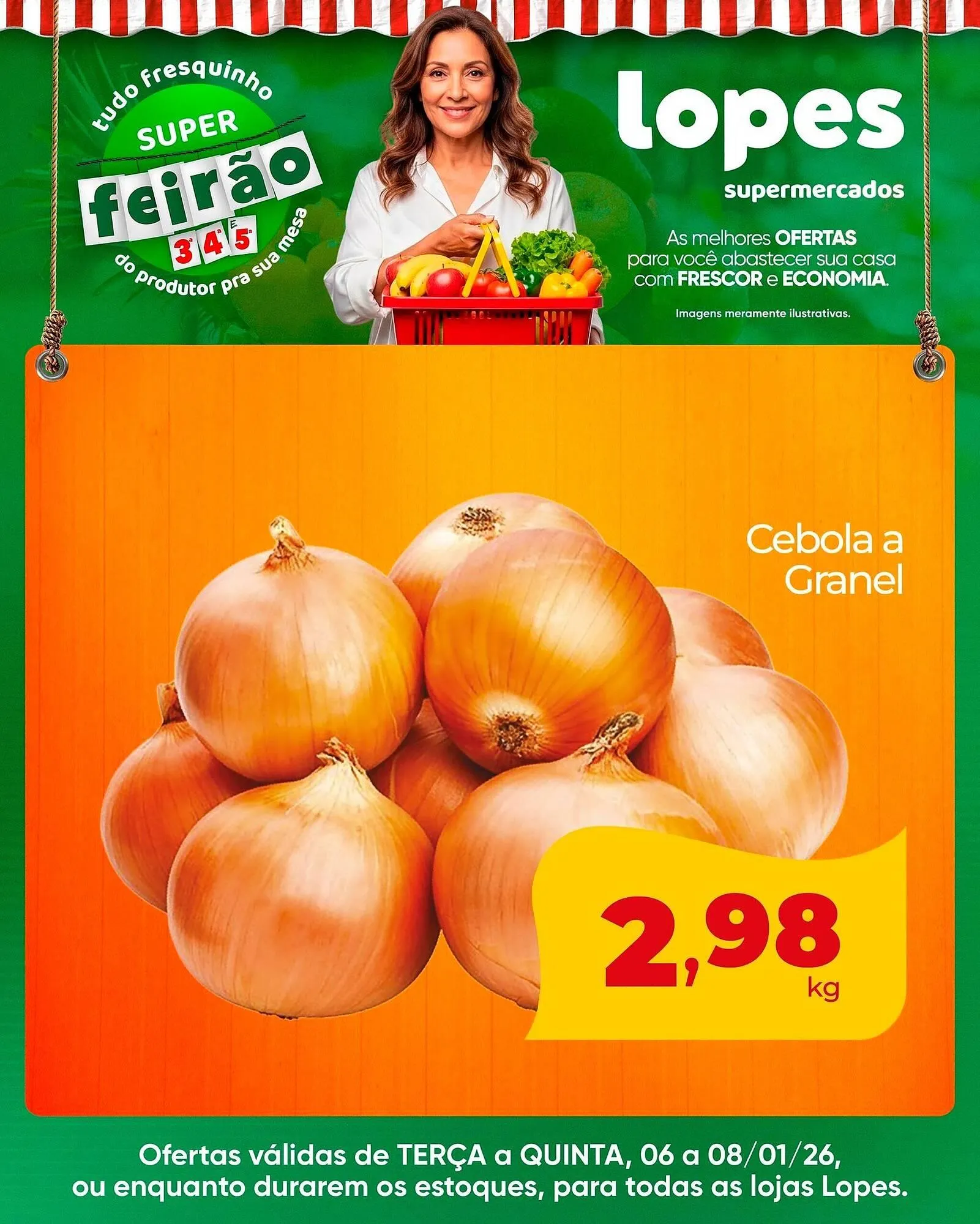 Encarte de Folheto Lopes Supermercados 6 de janeiro até 8 de janeiro 2026 - Pagina 3