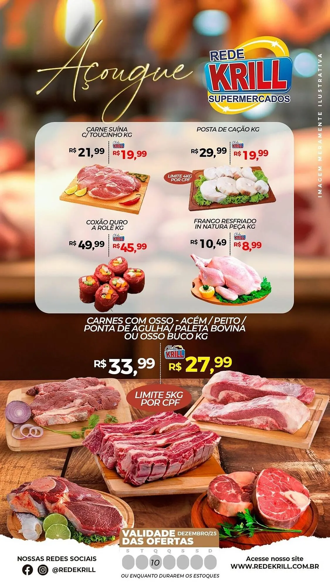 Encarte de Folheto Rede Krill 10 de dezembro até 25 de dezembro 2025 - Pagina 1