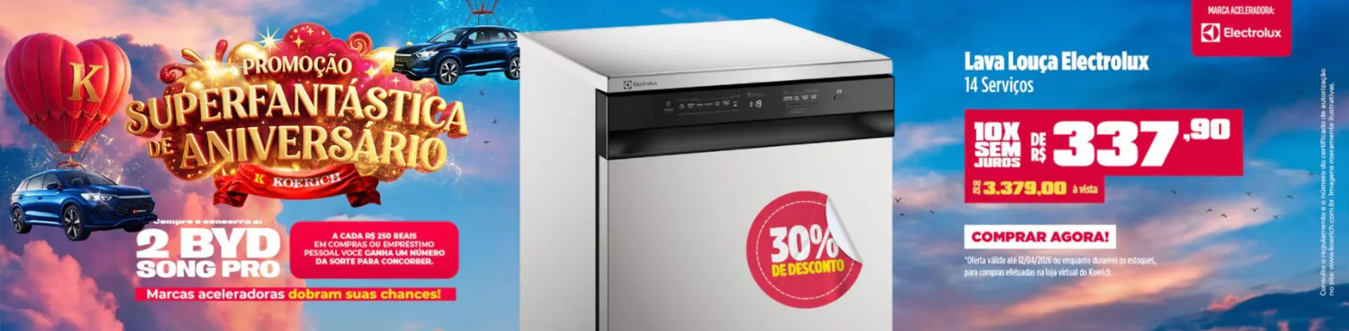 Encarte de Catálogo Lojas Koerich 8 de abril até 12 de abril 2026 - Pagina 4