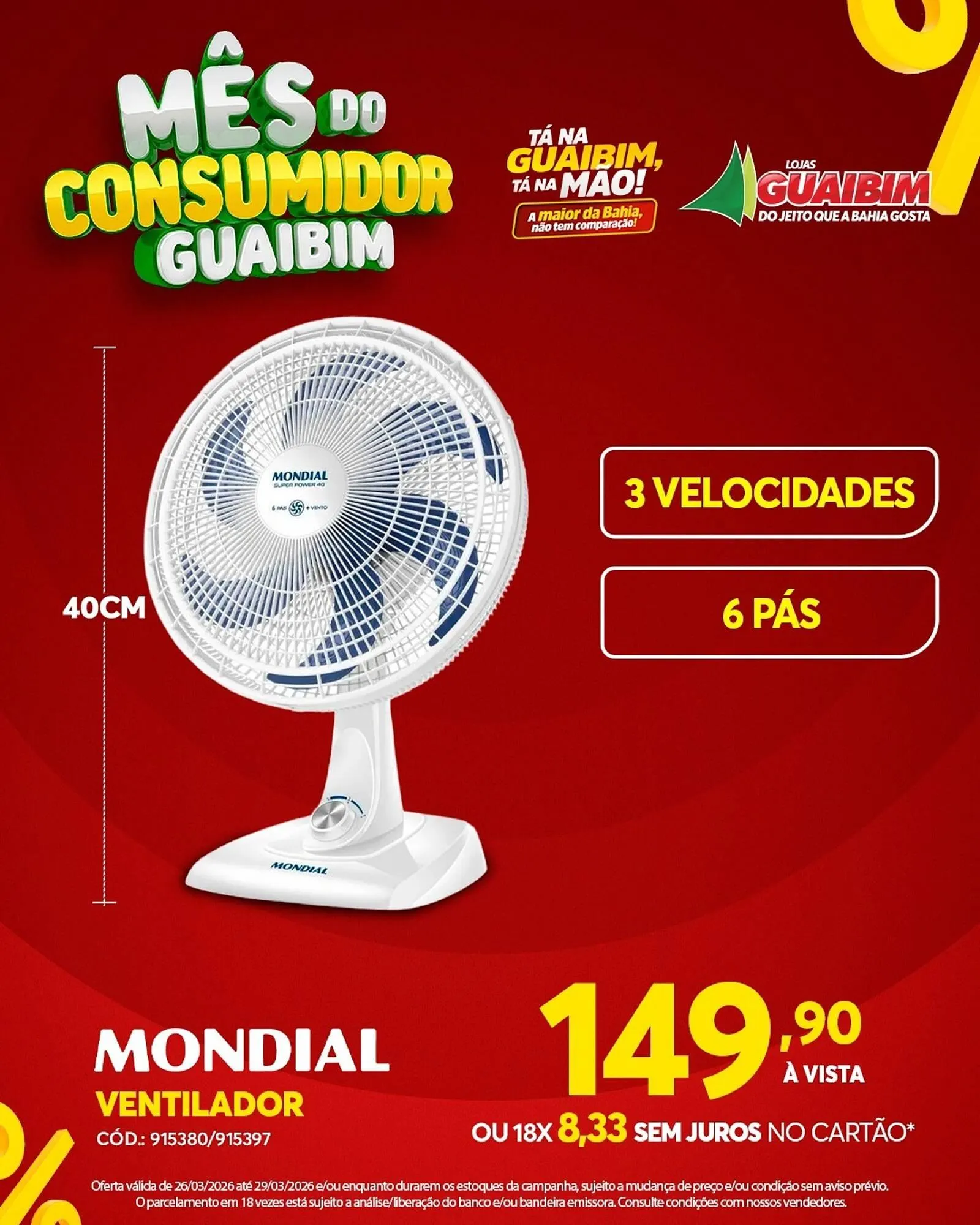 Encarte de Catálogo Lojas Guaibim 26 de março até 31 de março 2026 - Pagina 5