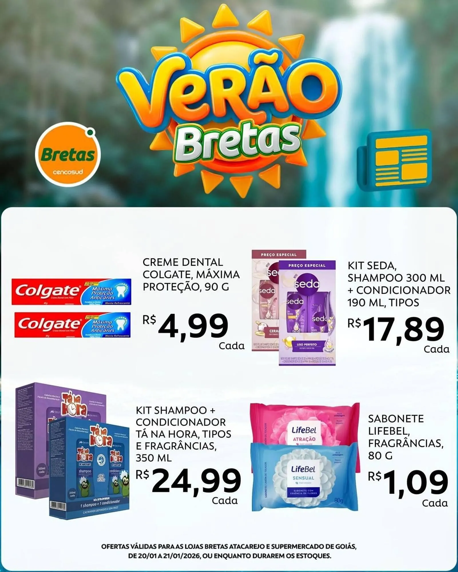 Encarte de Catálogo Supermercados Bretas 20 de janeiro até 21 de janeiro 2026 - Pagina 2
