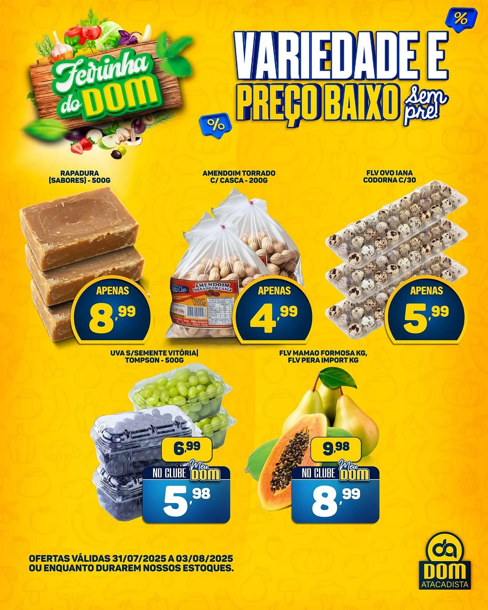 Encarte de Catálogo Dom Atacadista 31 de julho até 3 de agosto 2025 - Pagina 3