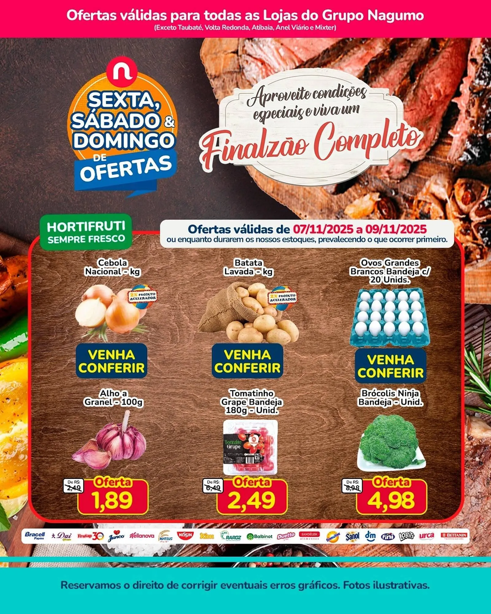 Encarte de Folheto Nagumo 7 de novembro até 9 de novembro 2025 - Pagina 1