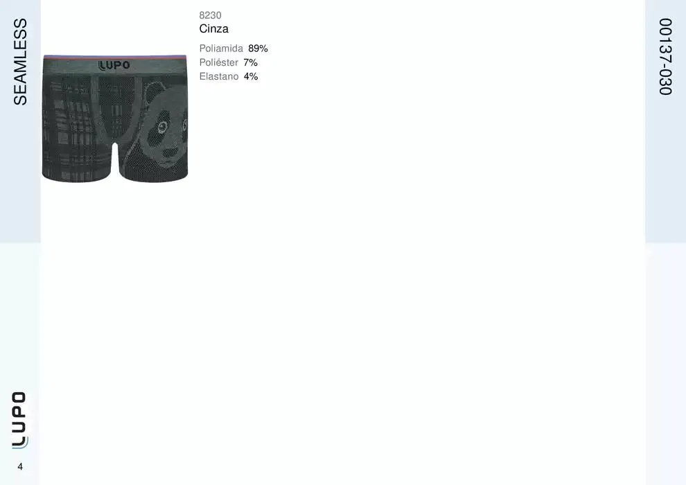 Encarte de Catálogo Underwear Kids 27 de fevereiro até 30 de junho 2025 - Pagina 4