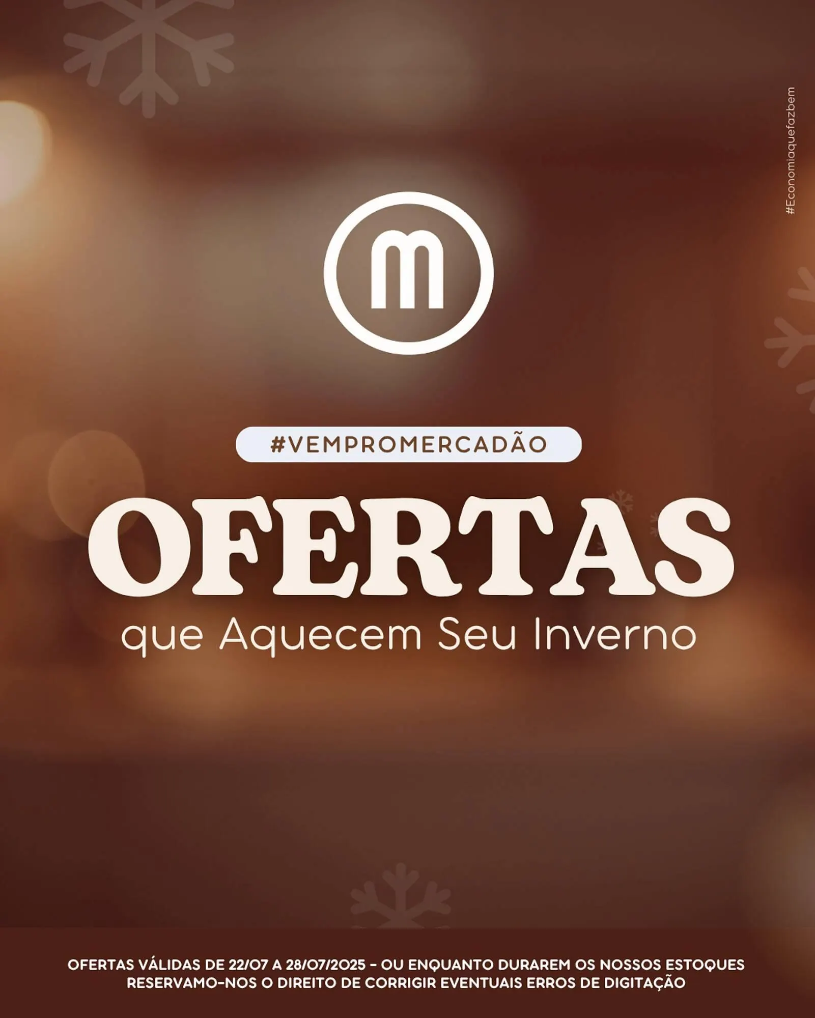 Encarte de Catálogo Mercadão Atacadista 22 de julho até 28 de julho 2025 - Pagina 1