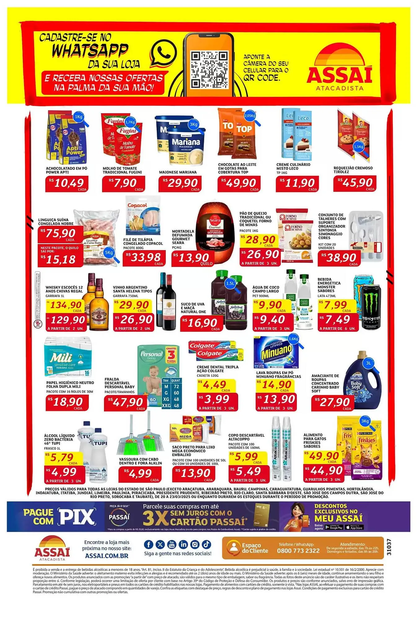Encarte de Catálogo Assaí Atacadista 21 de março até 23 de março 2025 - Pagina 2