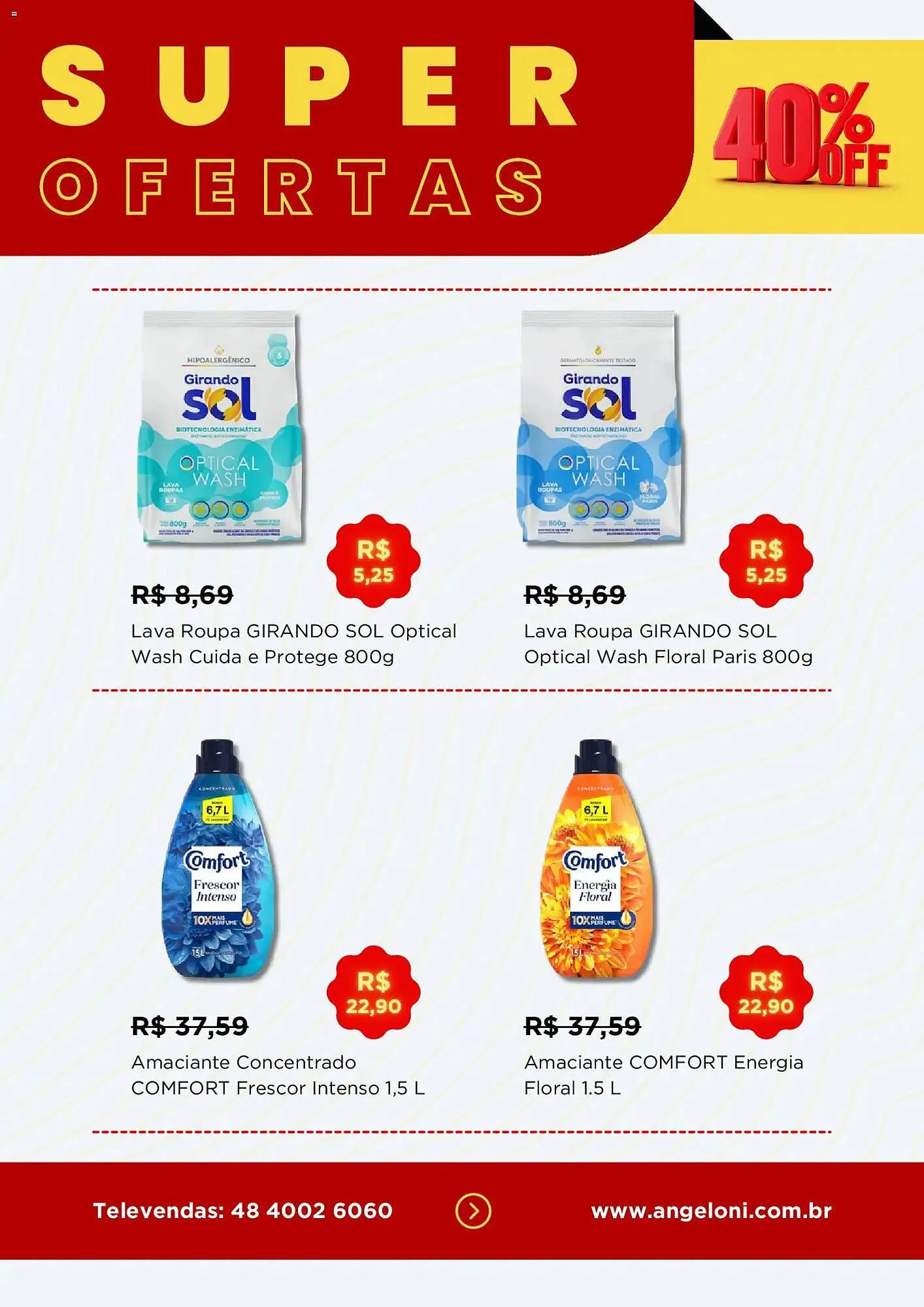 Encarte de Encarte Angeloni 9 de abril até 16 de abril 2026 - Pagina 2