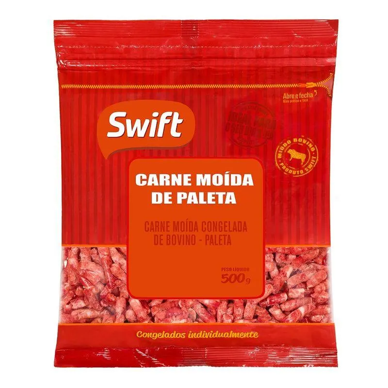 Carne Bovina Paleta Swift 500g Moída