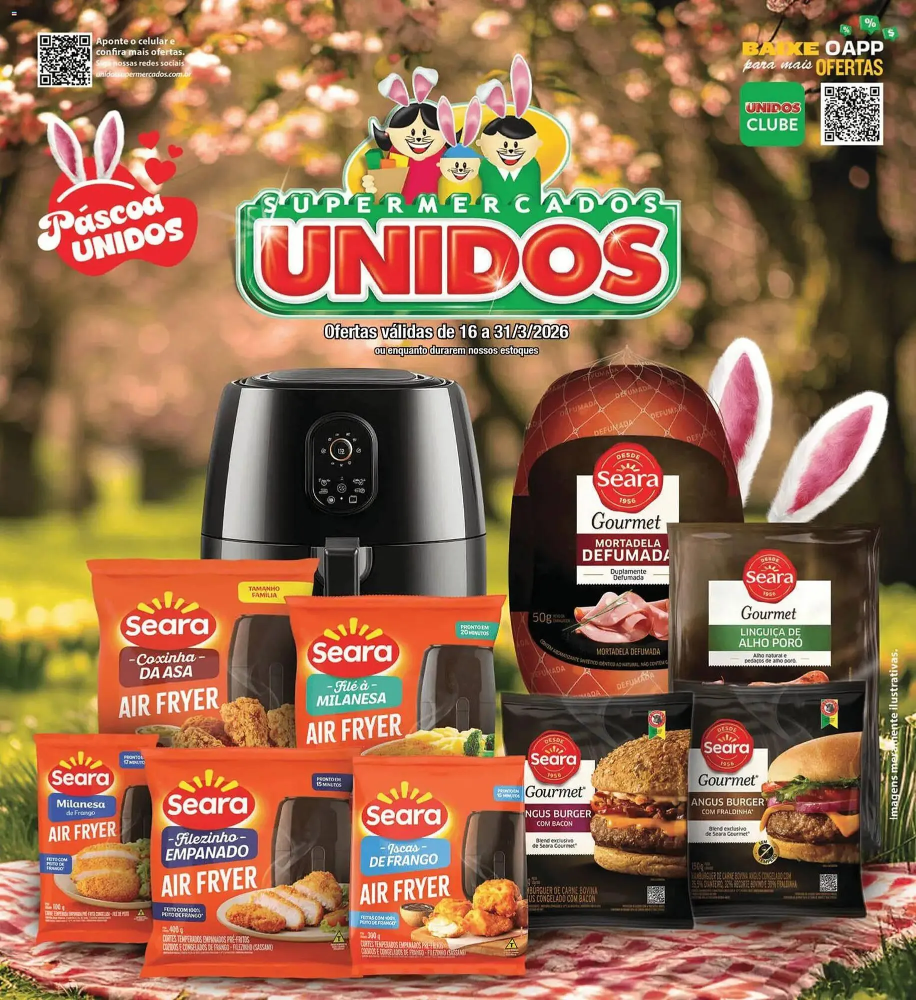 Encarte de Encarte Supermercados Unidos 16 de março até 31 de março 2026 - Pagina 1