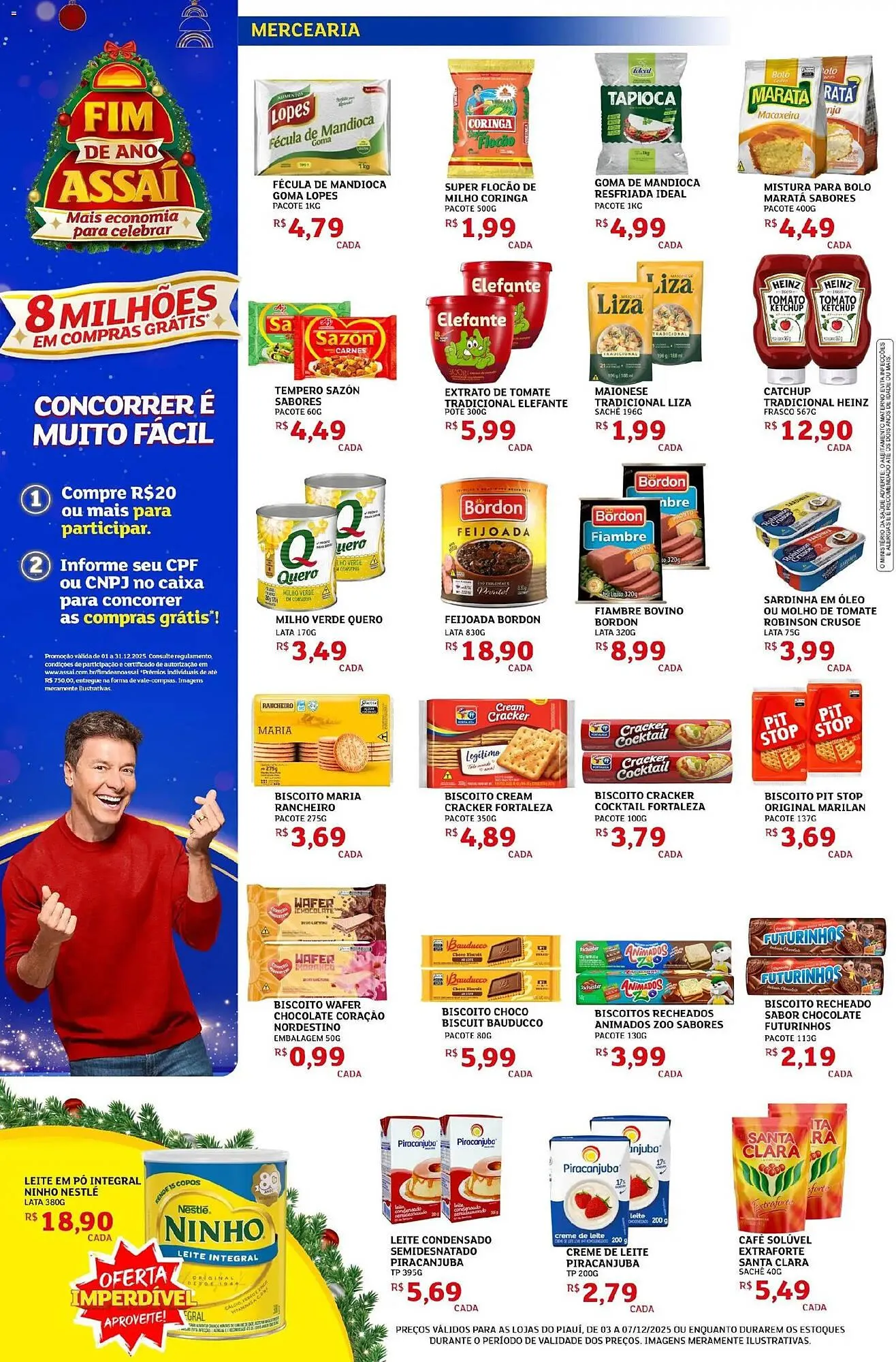 Encarte de Encarte Assaí Atacadista 3 de dezembro até 7 de dezembro 2025 - Pagina 2