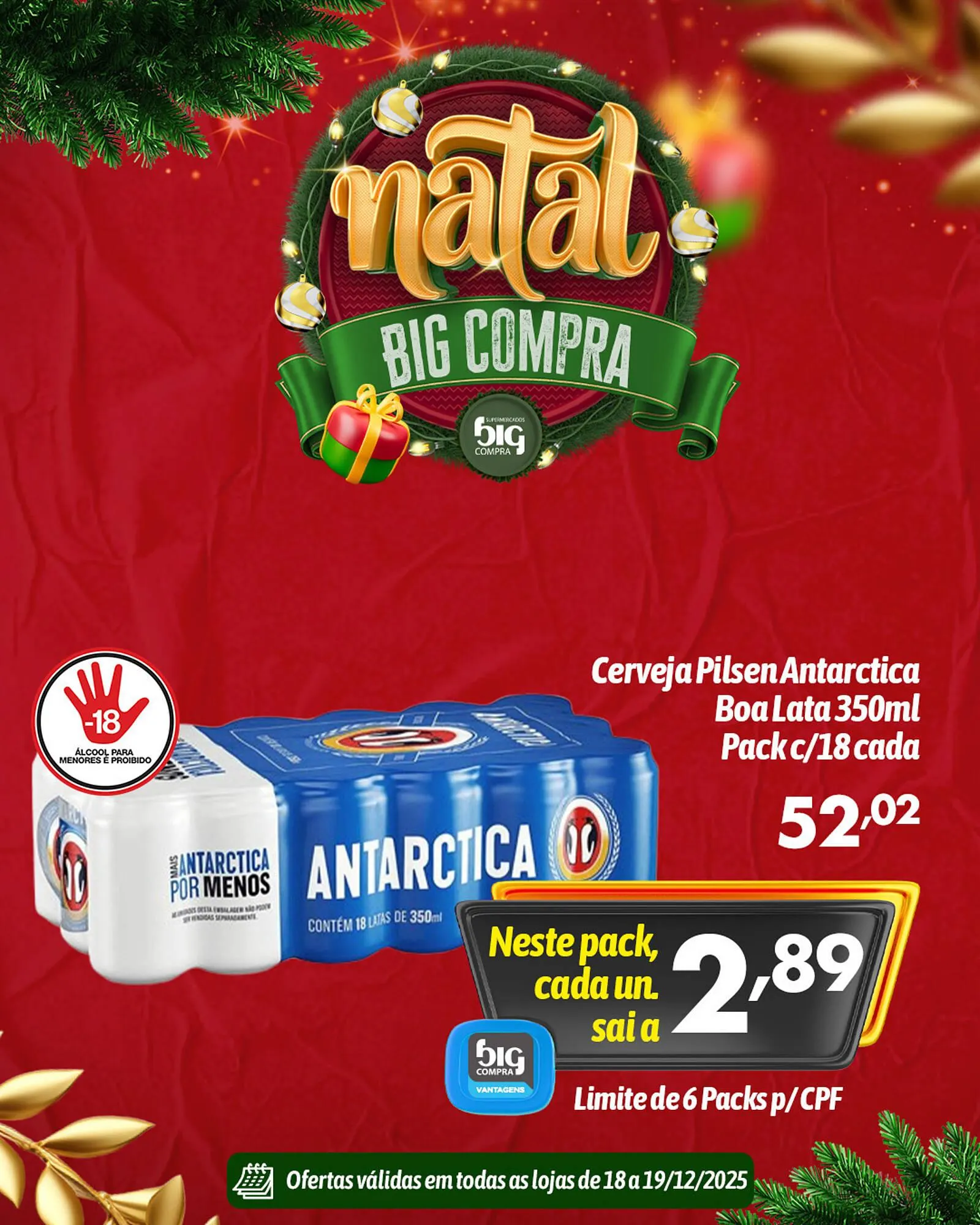 Encarte de Catálogo Supermercados Big Compra 18 de dezembro até 19 de dezembro 2025 - Pagina 5