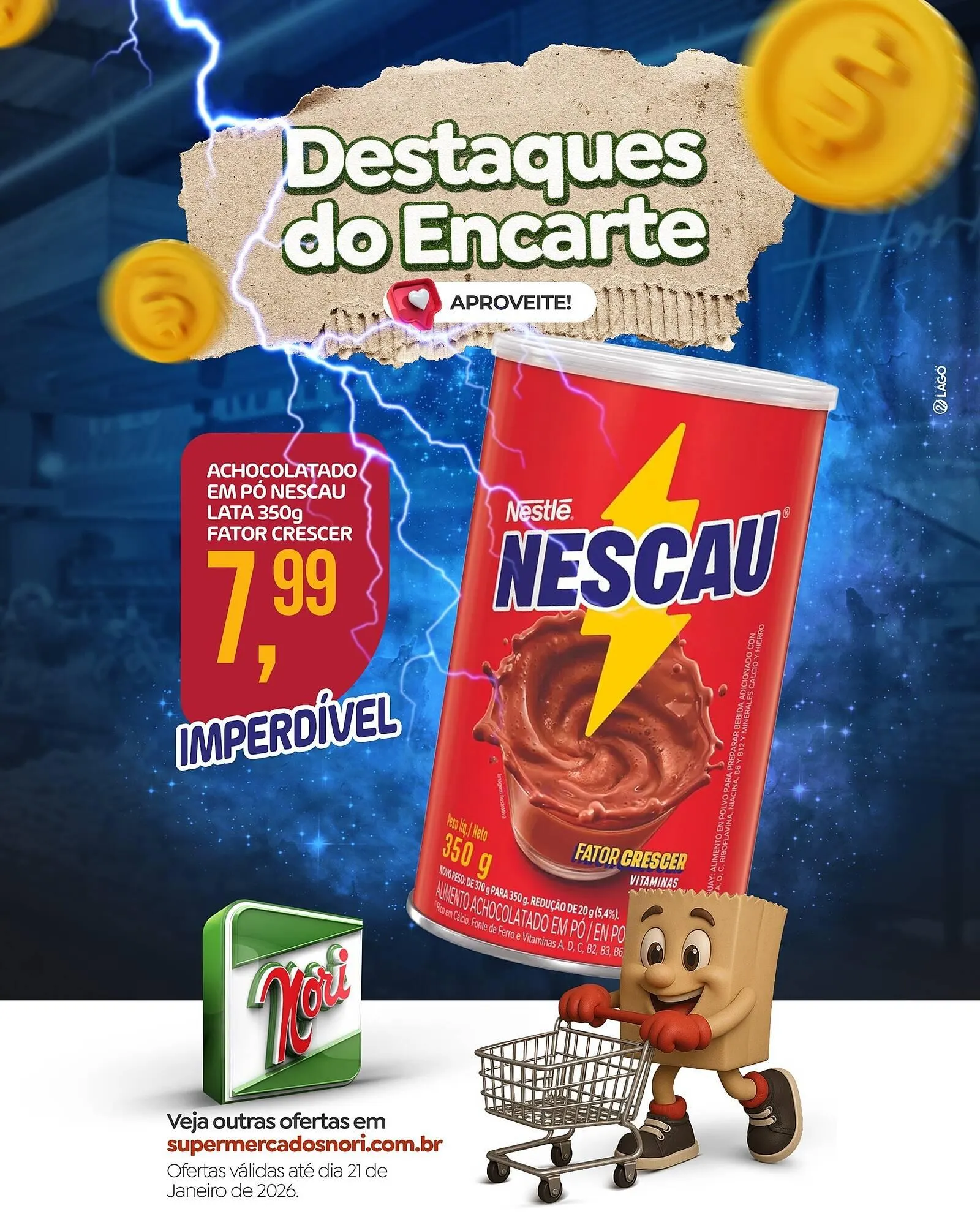 Encarte de Catálogo Supermercados Nori 21 de janeiro até 21 de janeiro 2026 - Pagina 2