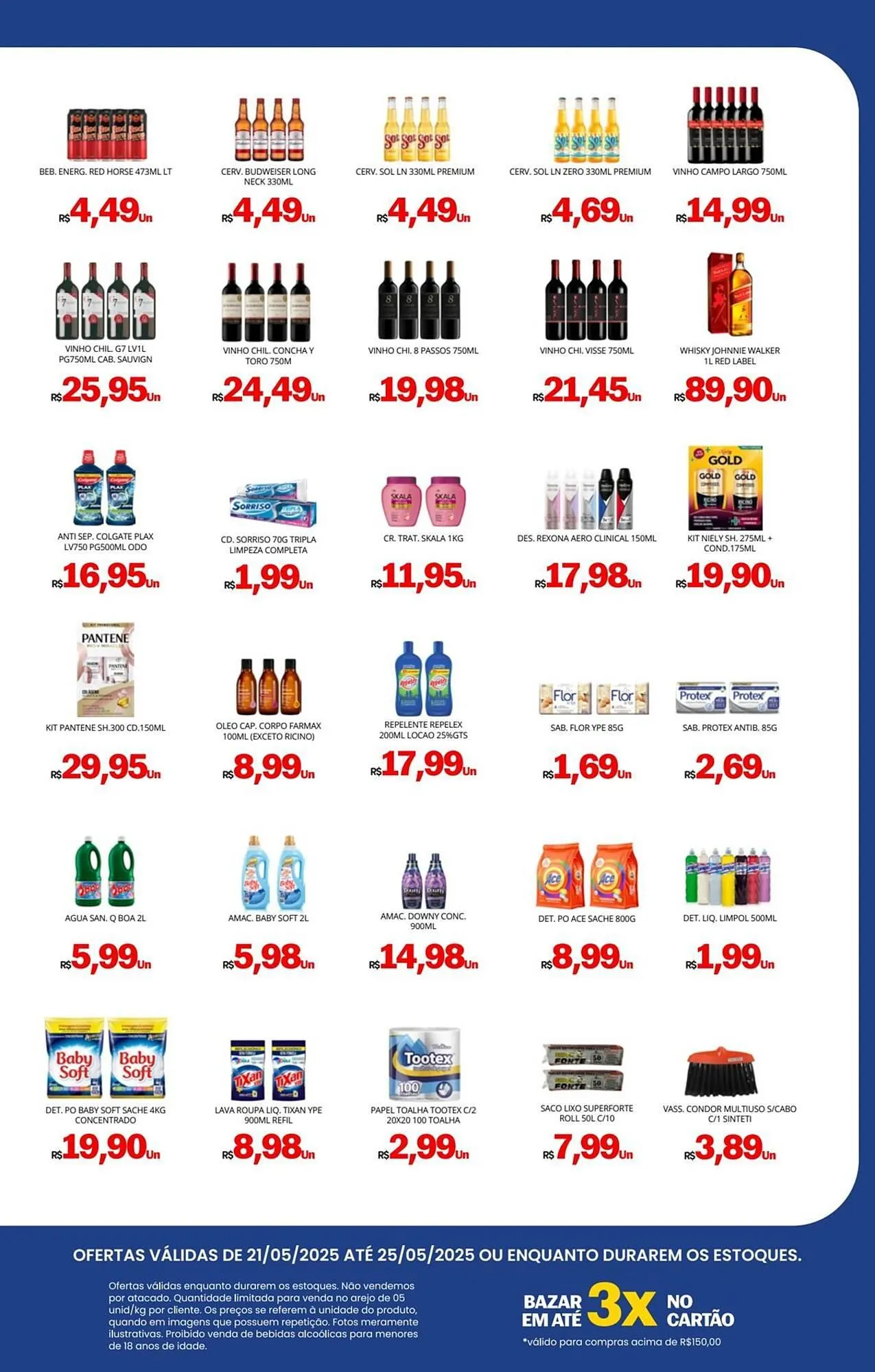 Encarte de Catálogo Supermercado Vitorino 21 de maio até 25 de maio 2025 - Pagina 3