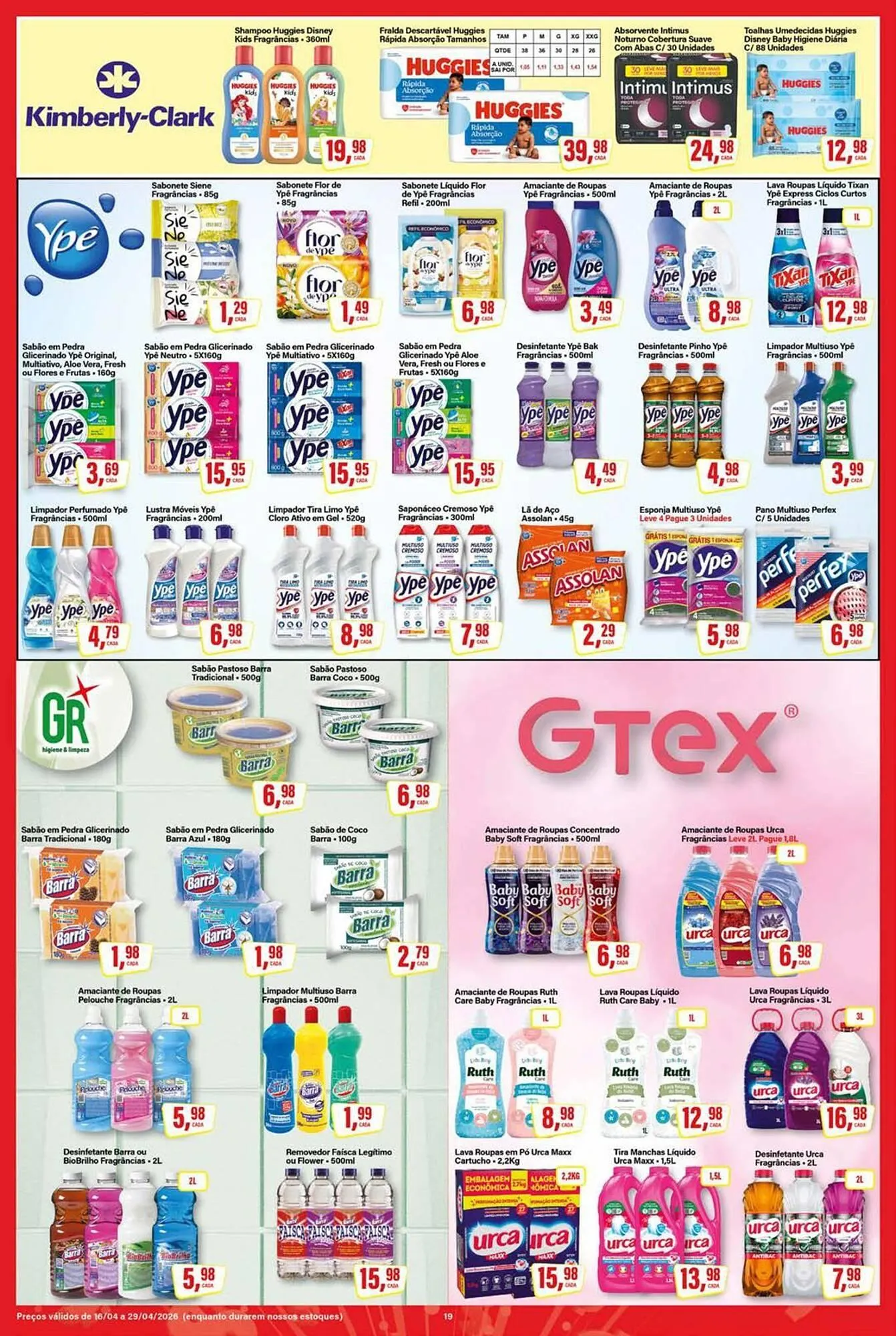 Encarte de Encarte Rede Supermarket 16 de abril até 29 de abril 2026 - Pagina 19