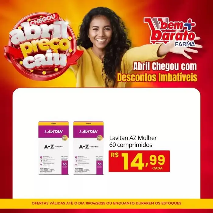 Encarte de Encarte Supermercado Bem Barato 10 de abril até 18 de abril 2025 - Pagina 4