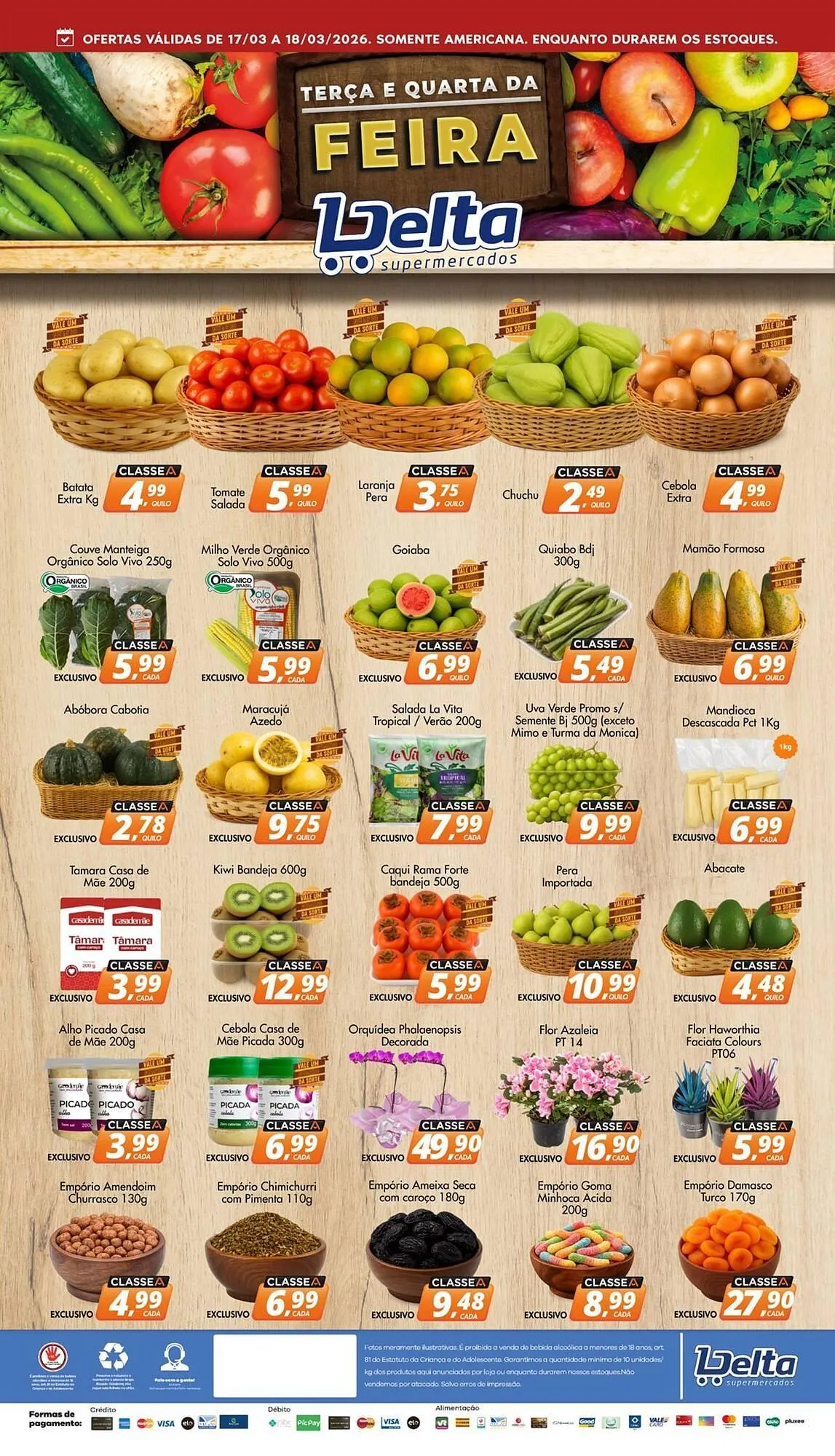 Encarte de Catálogo Delta Supermercados 16 de março até 18 de março 2026 - Pagina 2