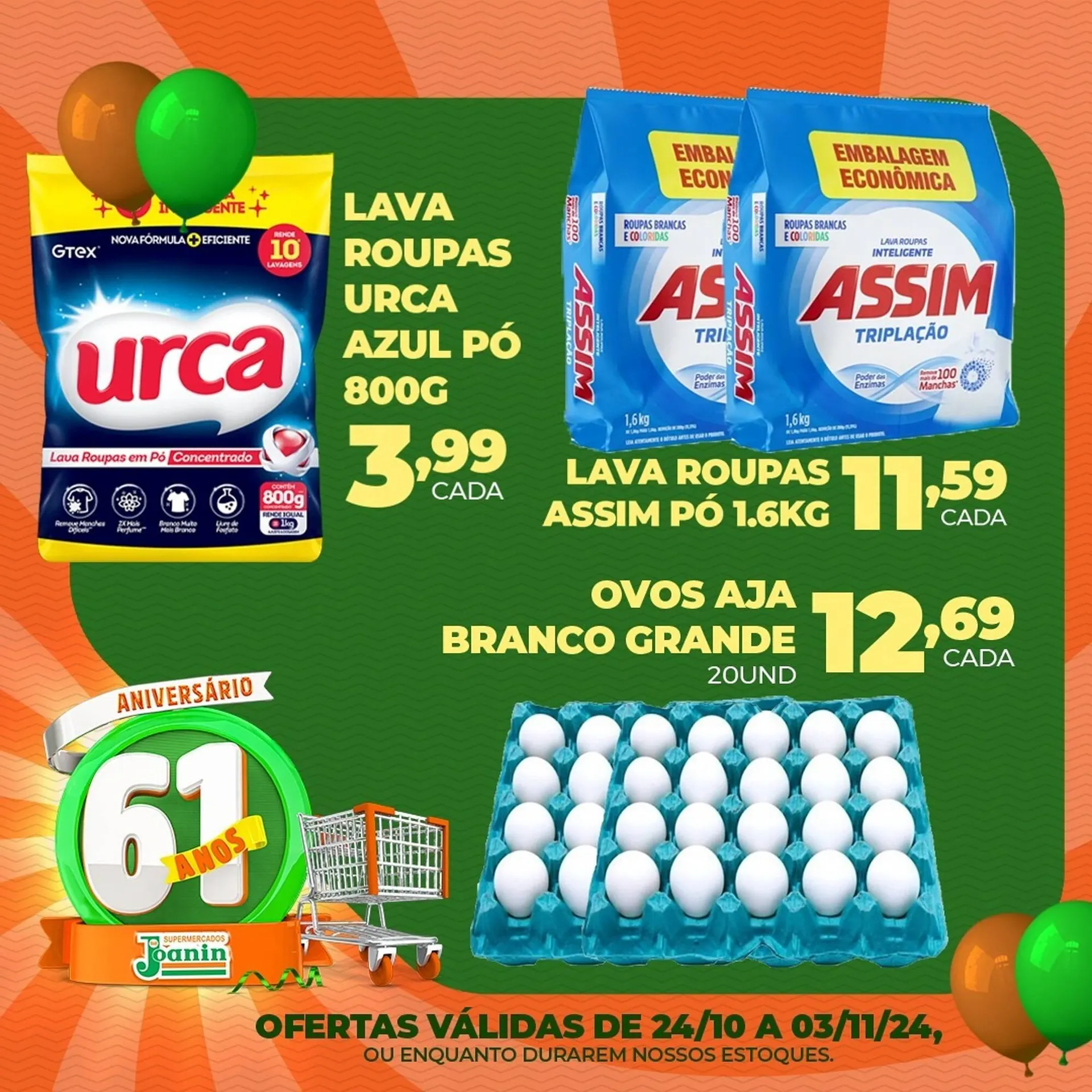 Encarte de Catálogo Supermercados Joanin 25 de outubro até 3 de novembro 2024 - Pagina 4