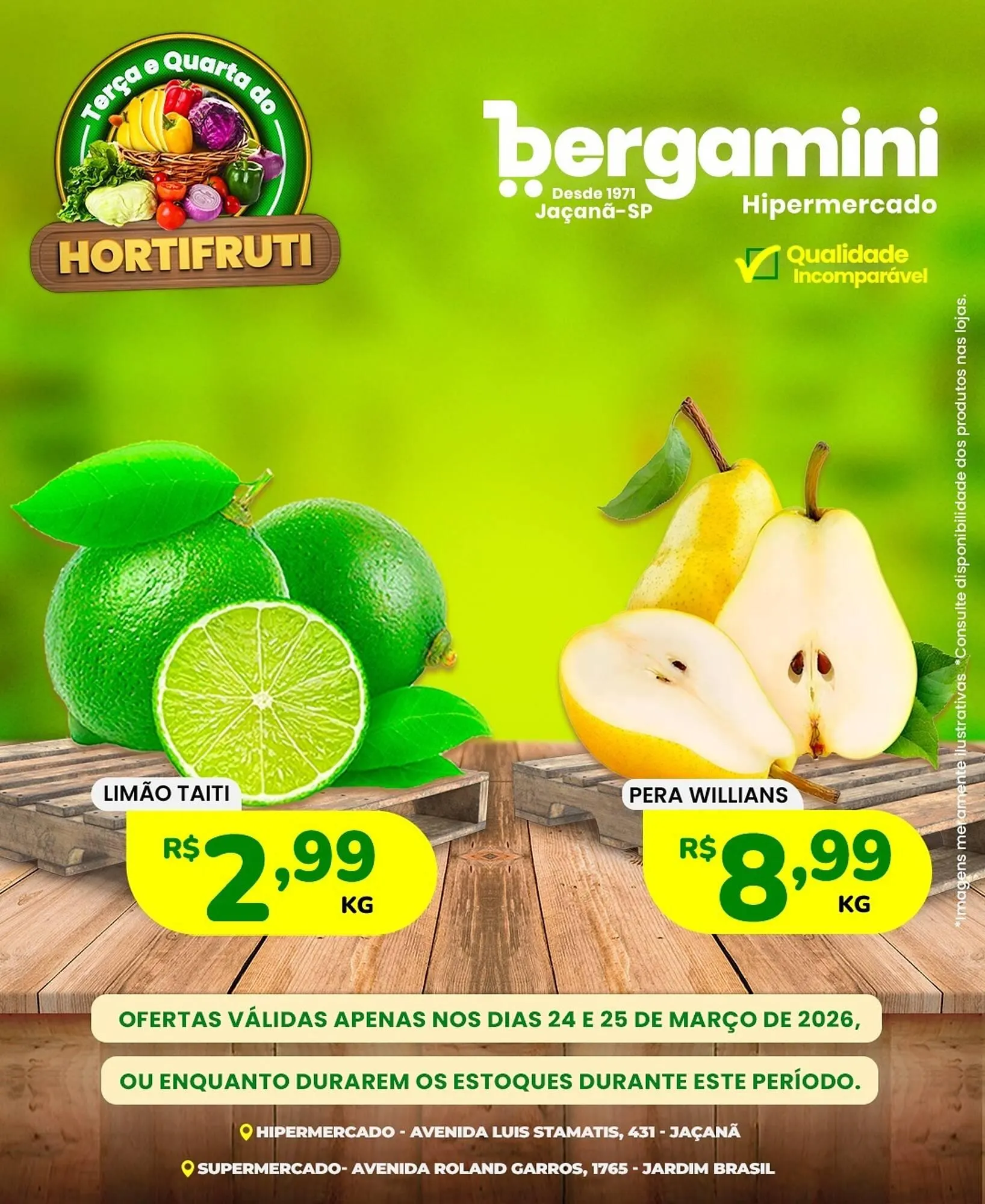 Encarte de Catálogo Supermercado Bergamini 24 de março até 25 de março 2026 - Pagina 2
