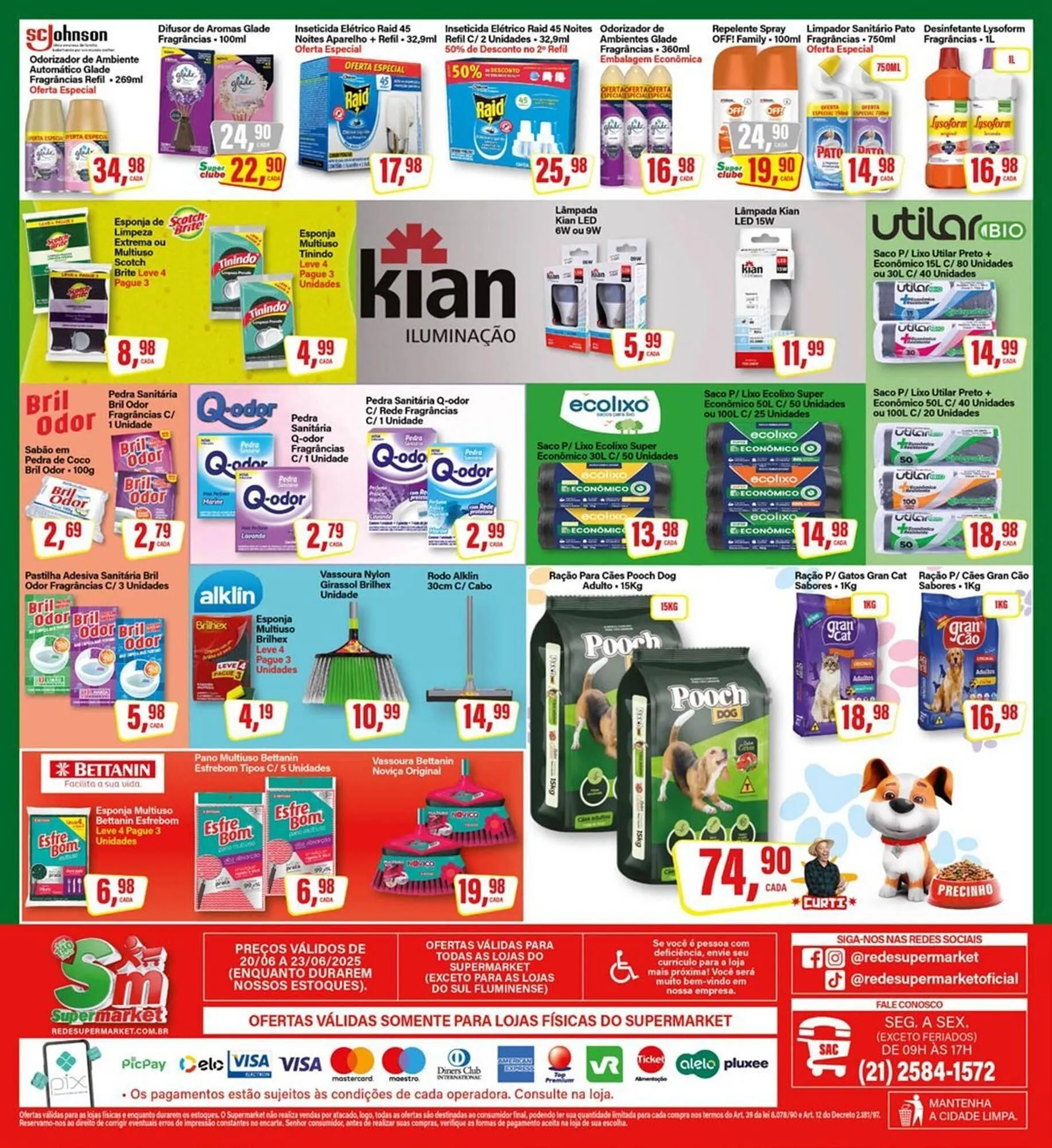 Encarte de Catálogo Rede Supermarket 20 de junho até 23 de junho 2025 - Pagina 18