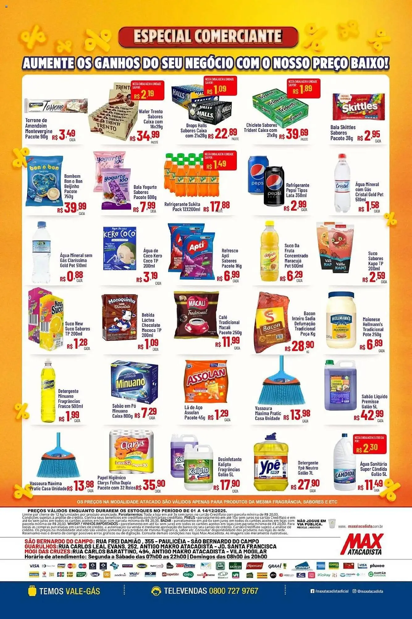 Encarte de Encarte Max Atacadista 1 de dezembro até 14 de dezembro 2025 - Pagina 4