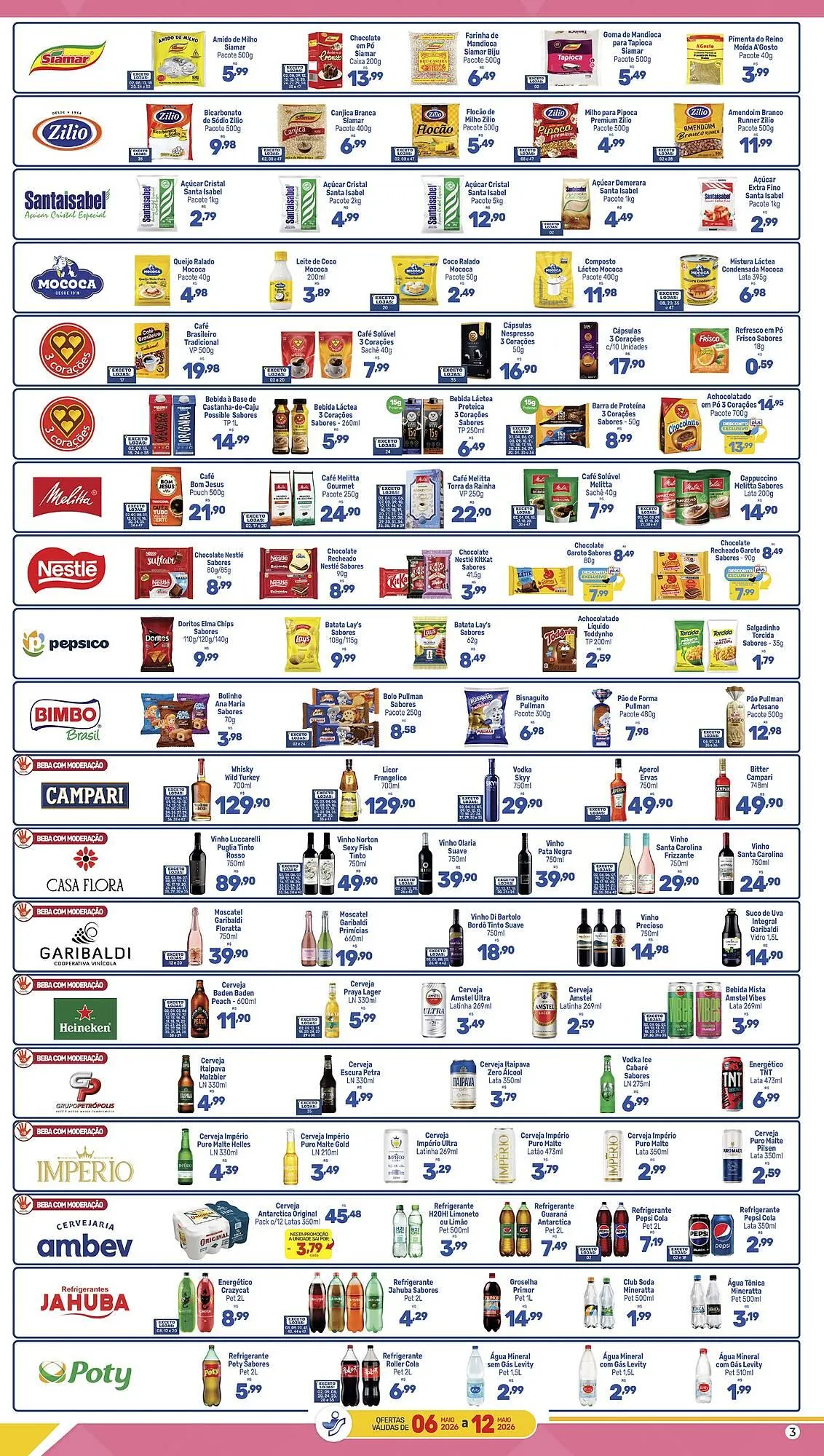 Encarte de Catálogo Supermercados Jau Serve 6 de maio até 12 de maio 2026 - Pagina 3