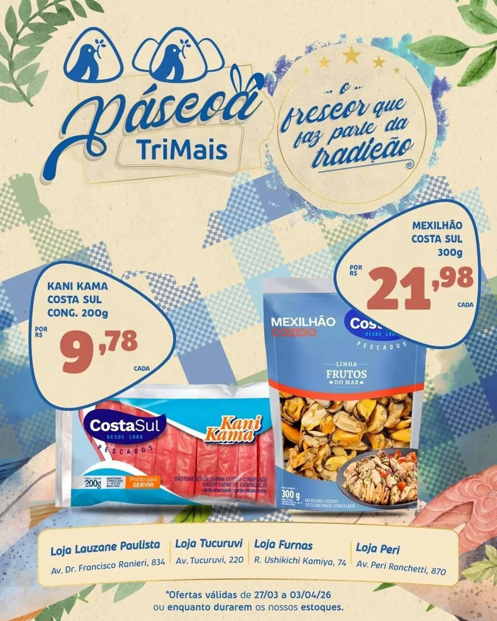 Encarte de Catálogo Trimais Supermercado 27 de março até 3 de abril 2026 - Pagina 9
