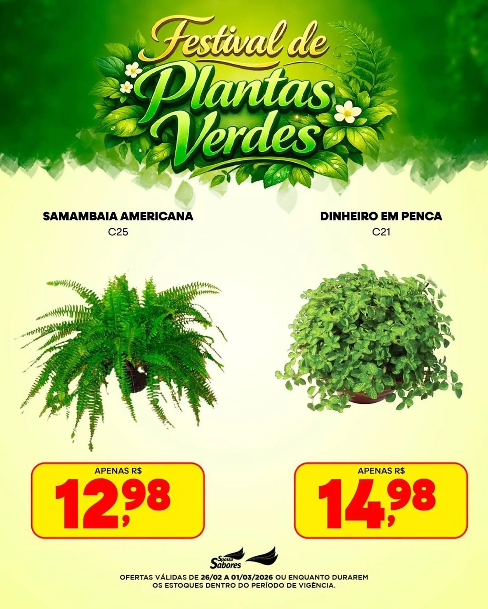 Encarte de Folheto Spasso Sabores 26 de fevereiro até 1 de março 2026 - Pagina 4