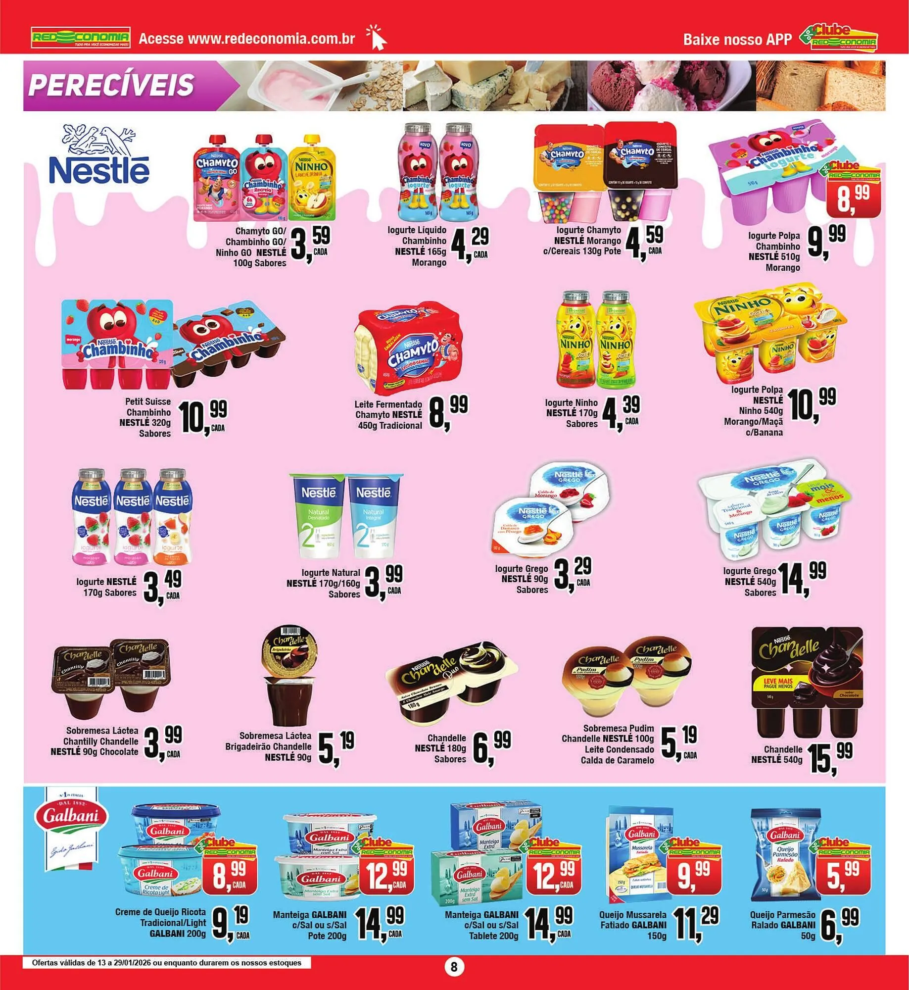 Encarte de Encarte Rede Economia 21 de janeiro até 29 de janeiro 2026 - Pagina 8