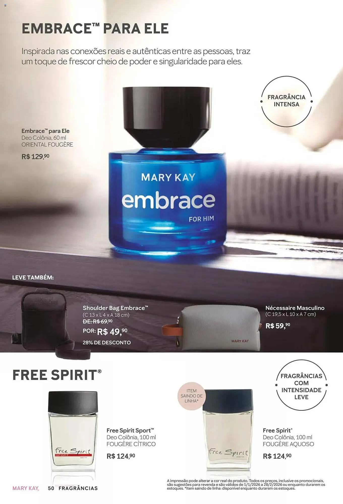 Encarte de Revista Mary Kay 1 de janeiro até 1 de março 2026 - Pagina 50