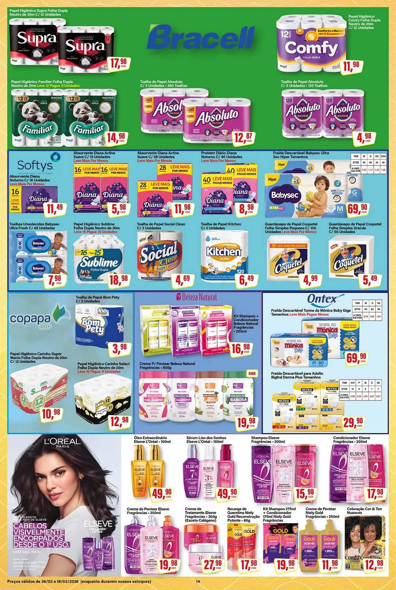 Encarte de Encarte Rede Supermarket 2 de março até 4 de março 2026 - Pagina 14