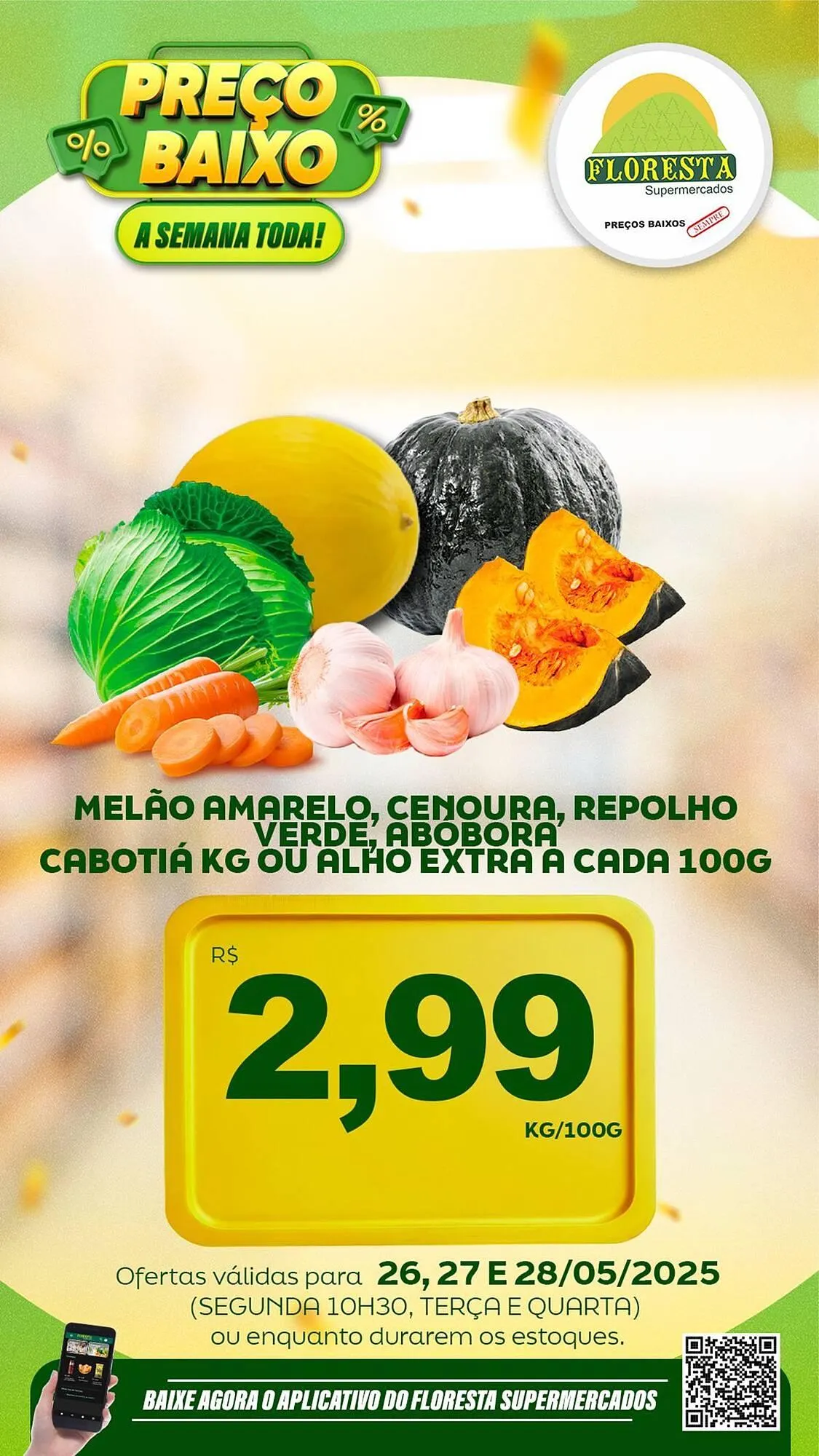 Encarte de Catálogo Floresta Supermercados 26 de maio até 28 de maio 2025 - Pagina 1