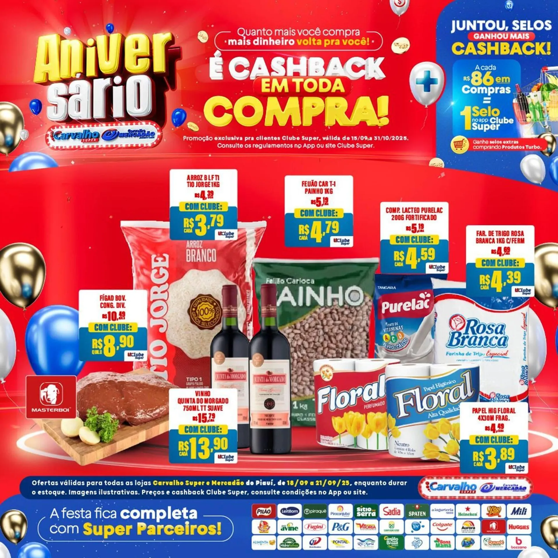 Encarte de Catálogo Carvalho Supermercado 22 de setembro até 31 de outubro 2025 - Pagina 3