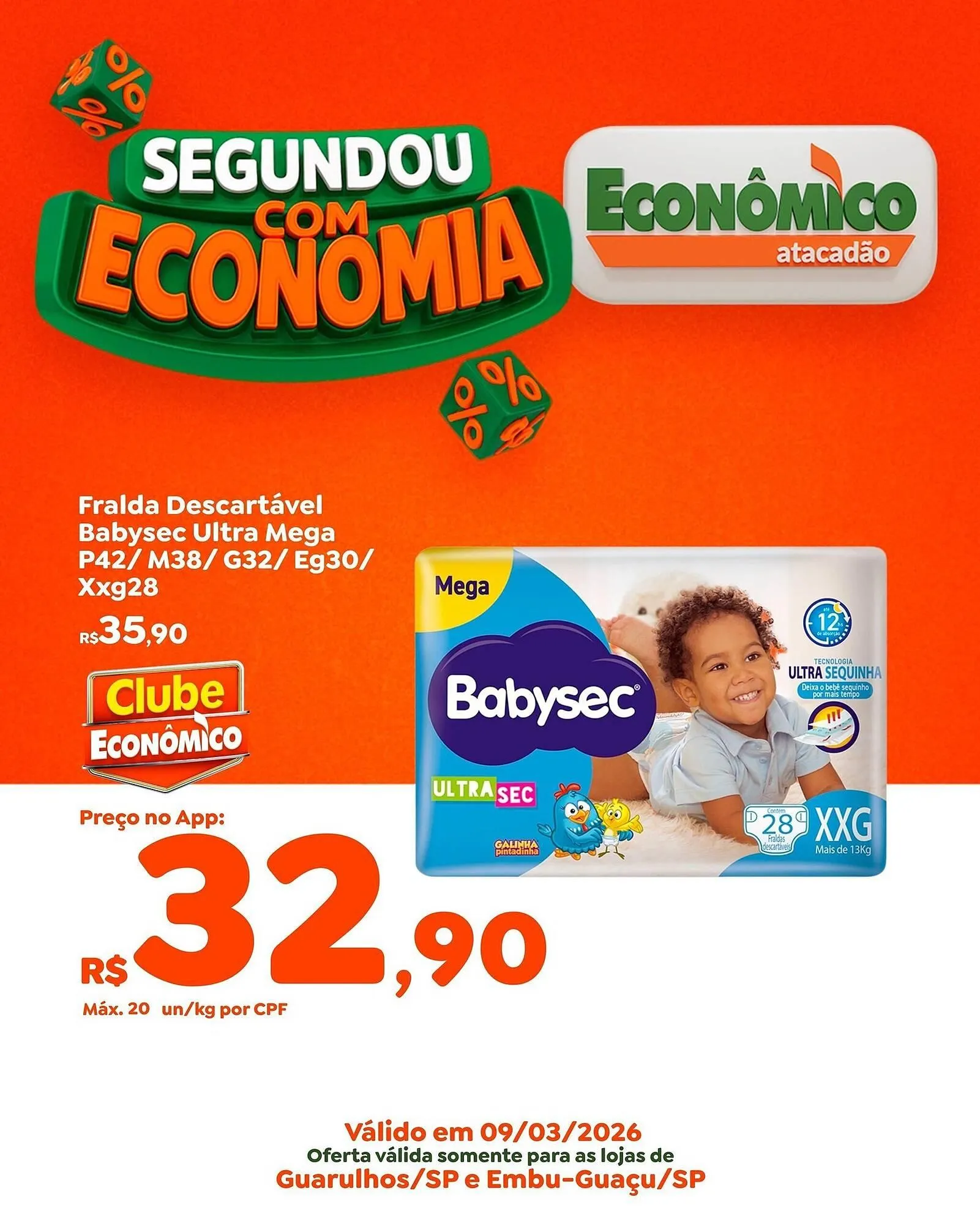 Encarte de Catálogo Econômico Atacadão 9 de março até 9 de março 2026 - Pagina 2